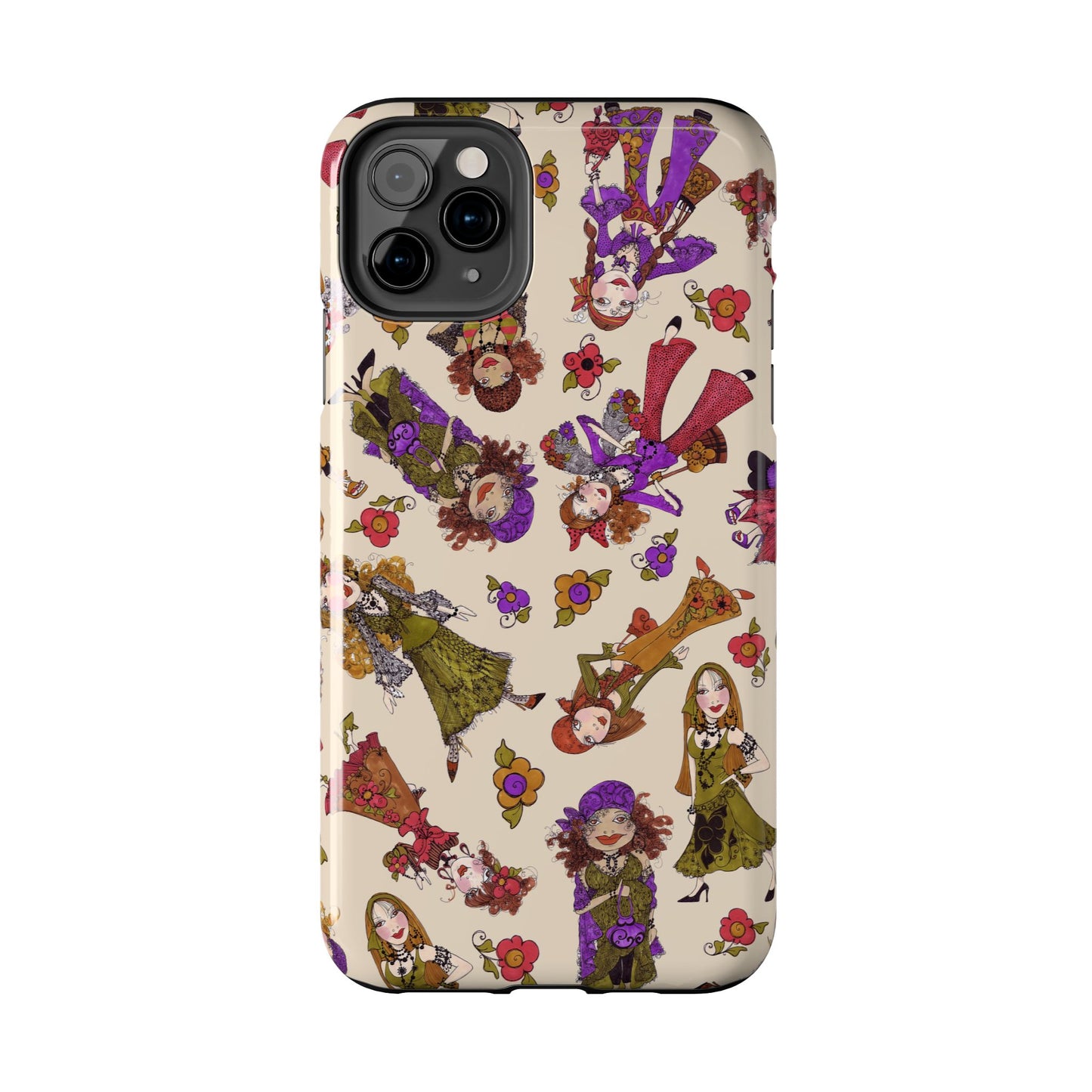 Tossed Gypsies Muslin Phone Case