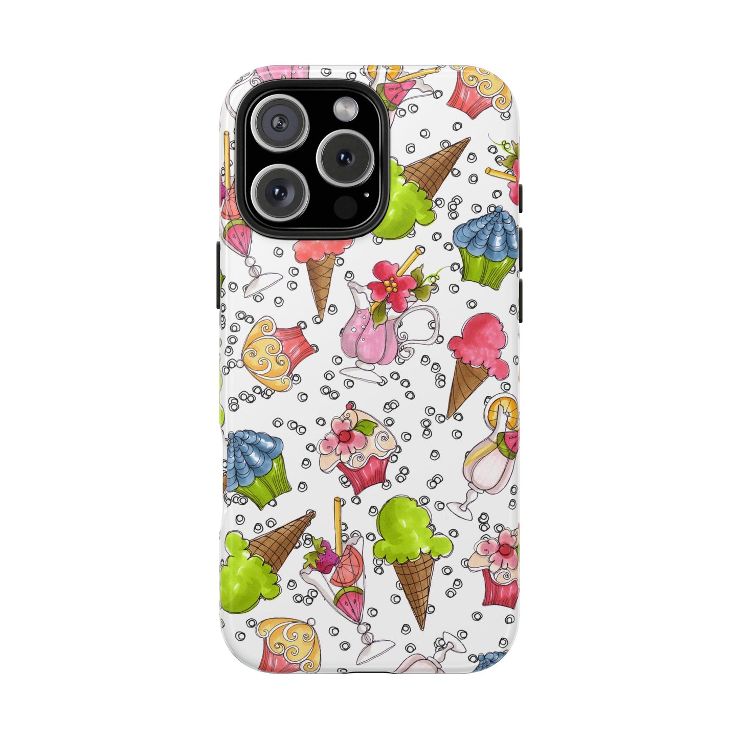 Resort Food White Phone Case