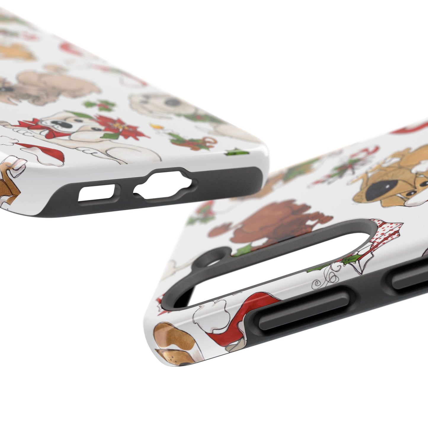 Doggie Toss White Phone Case