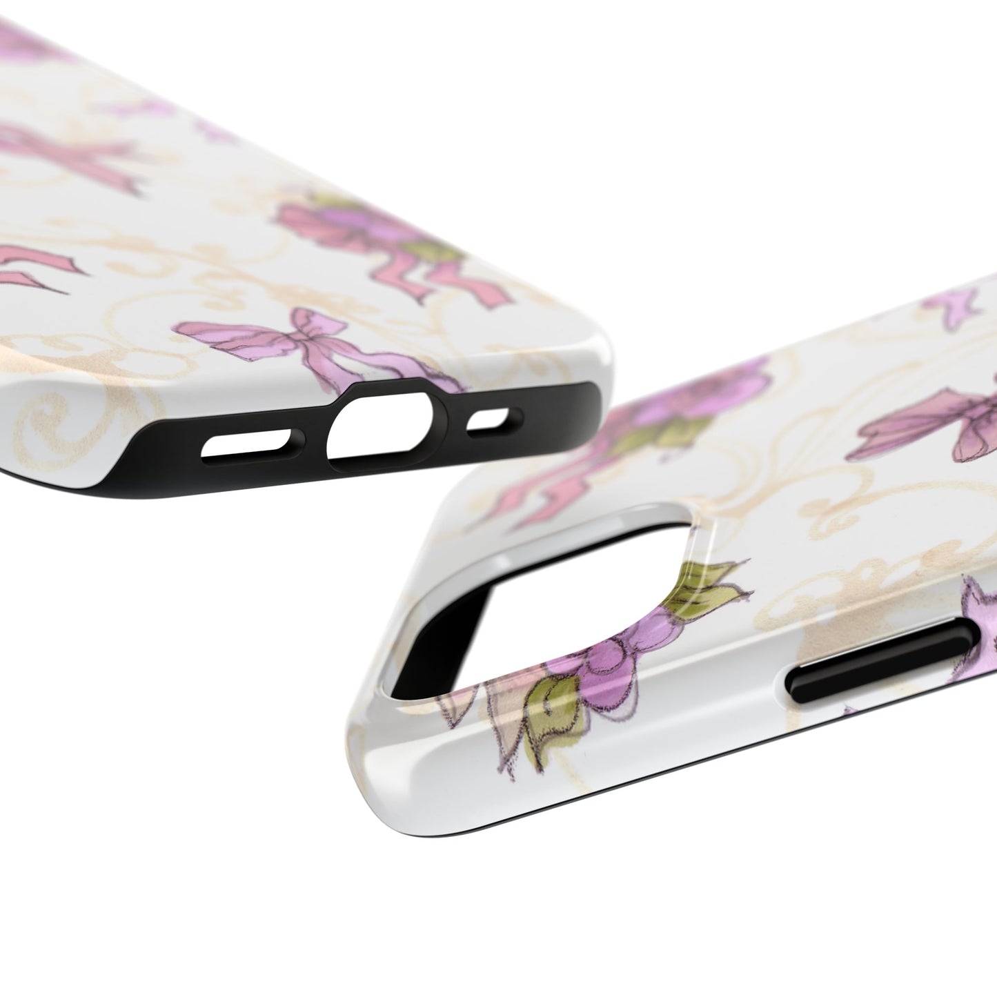 Flower Model Bow Flowers Phone Case