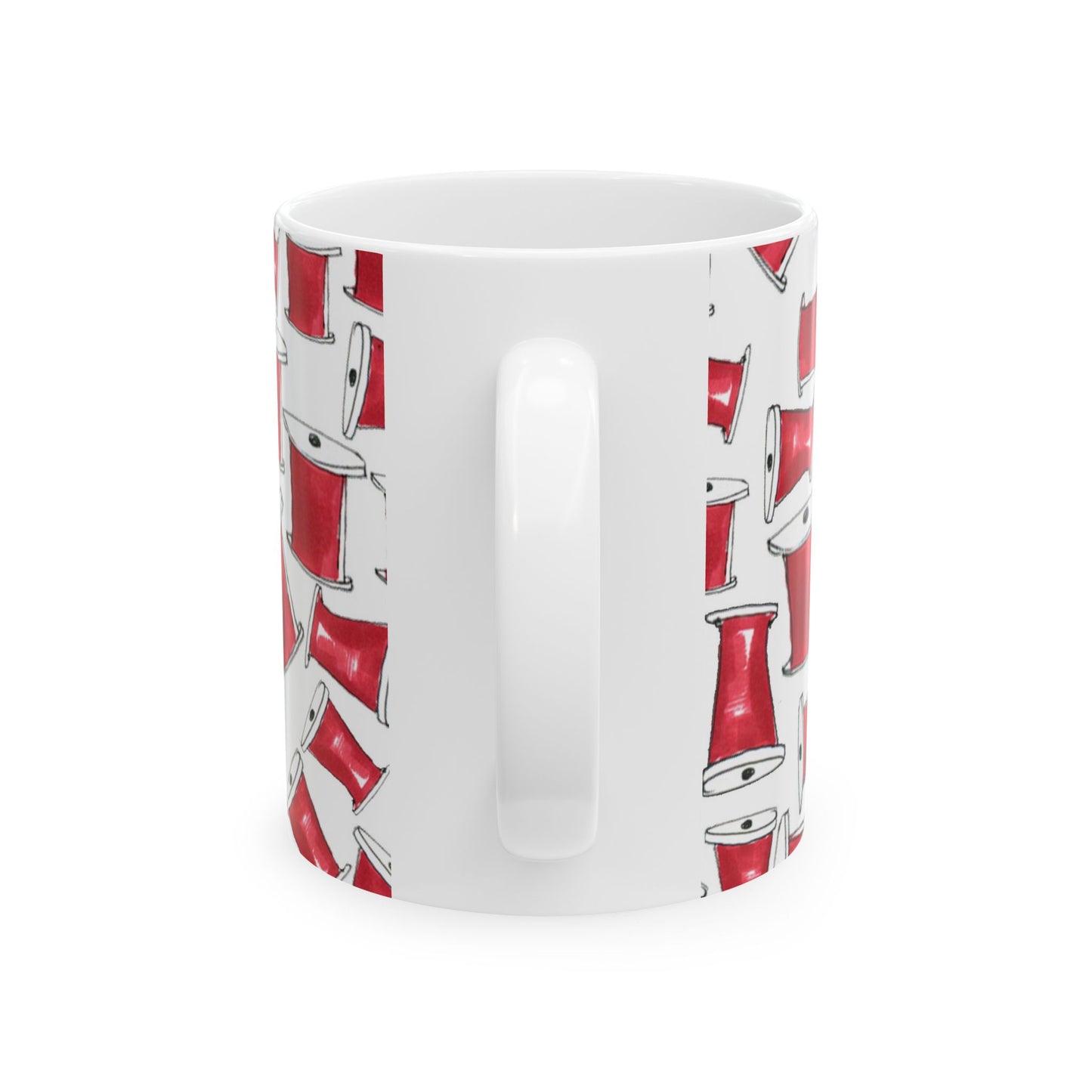 Red Thread White Cup