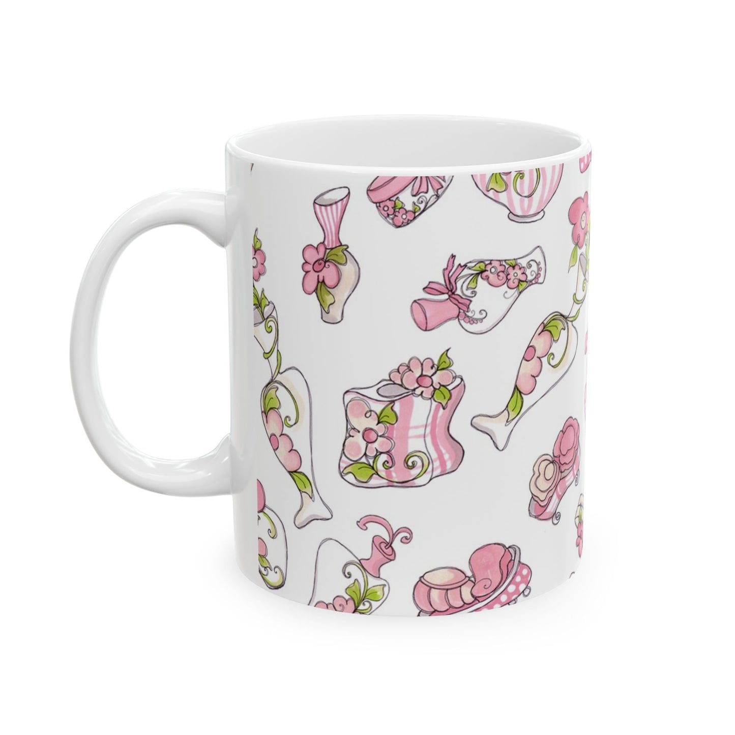 Bath Pretties White Cup