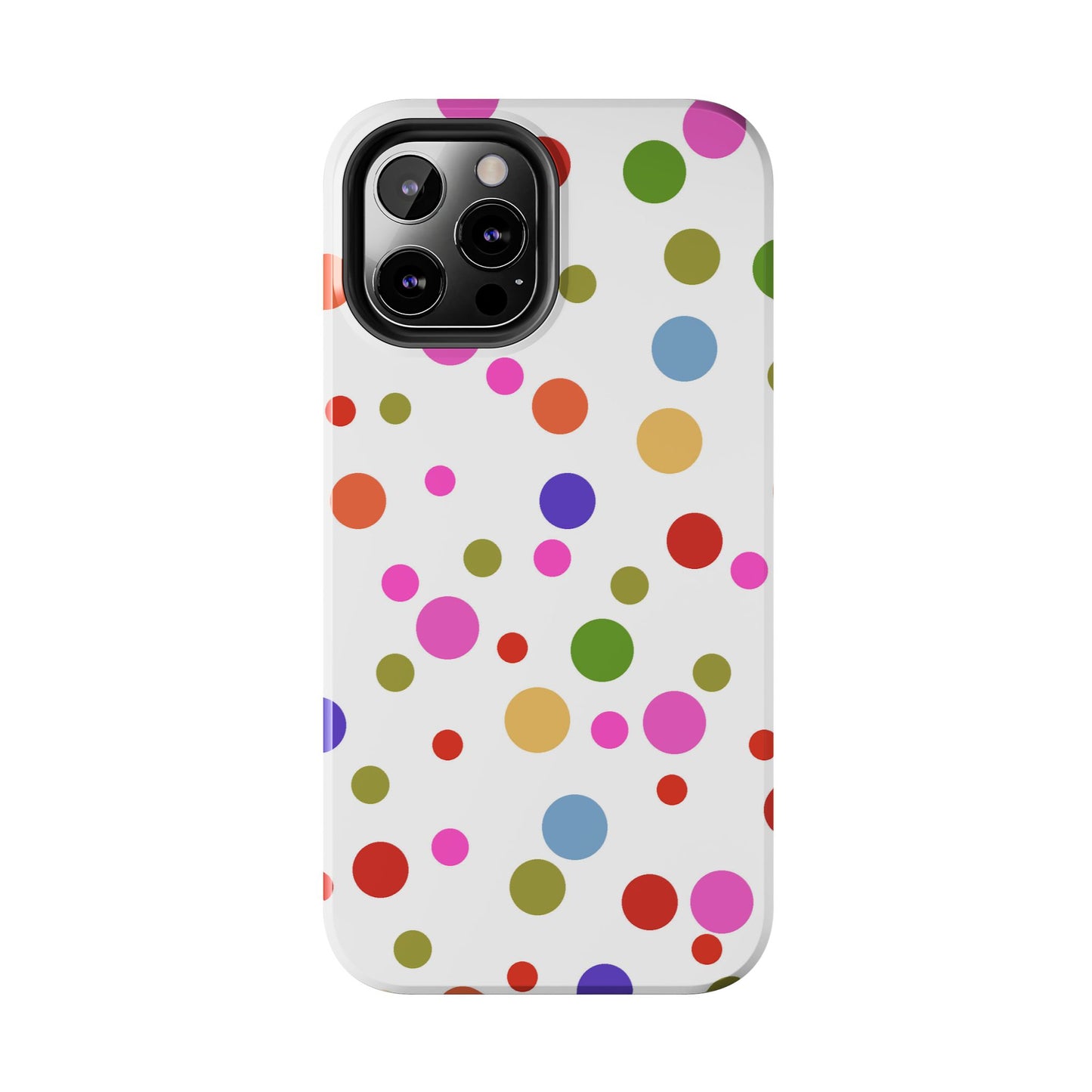 Dot Assortment White Phone Case