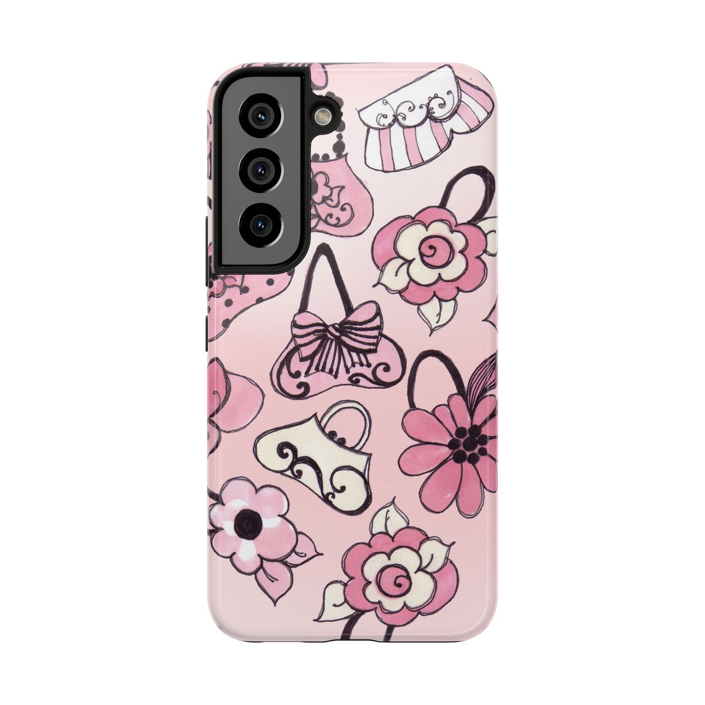 Cat Bags Pink Phone Case