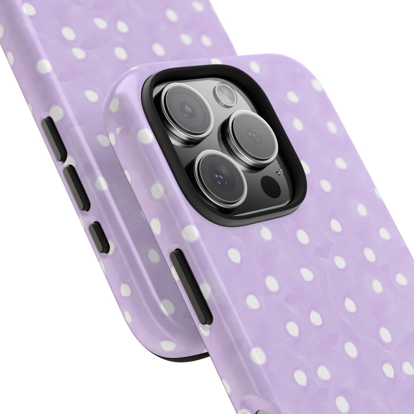 Space Dots Lilac / White Phone Case