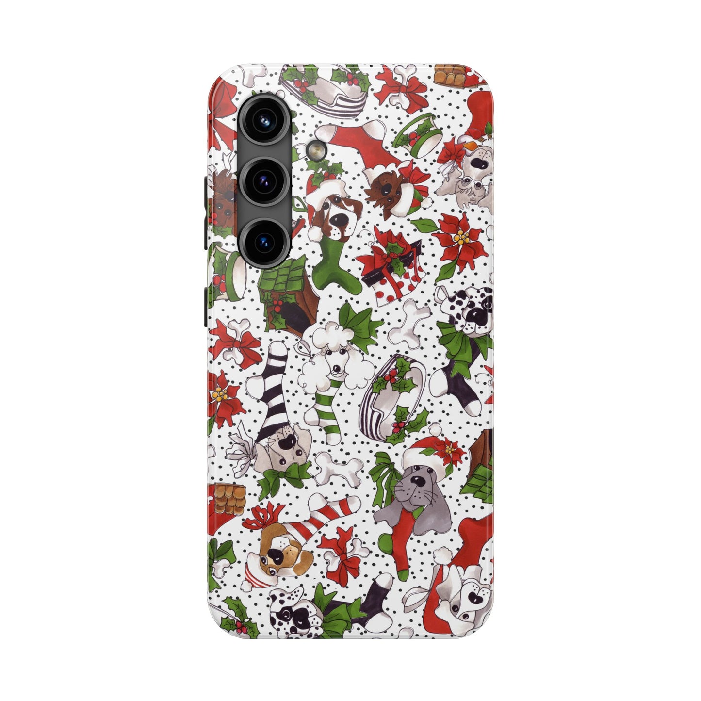 Holiday Fun Toss White Phone Case
