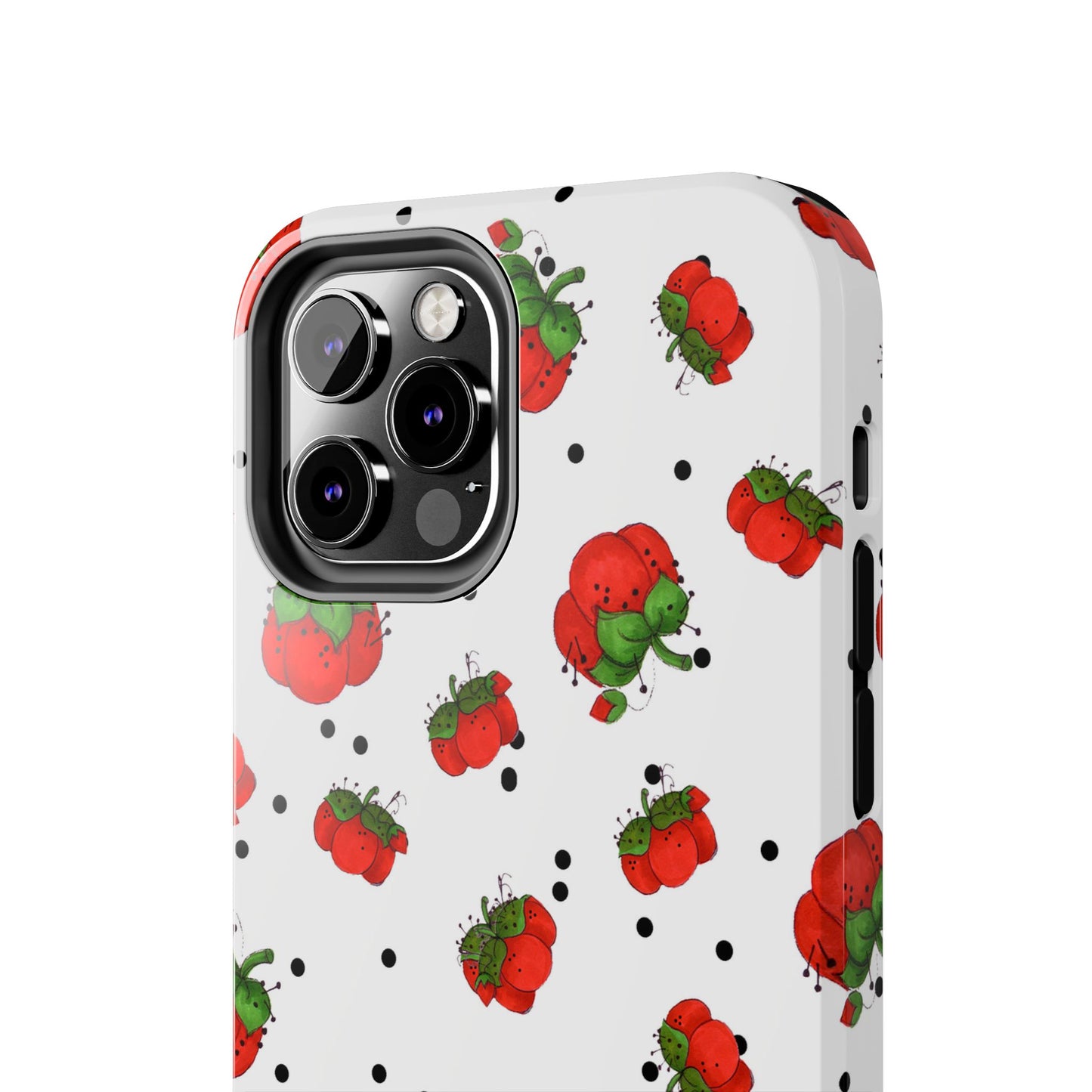 Pin Dots White Phone Case