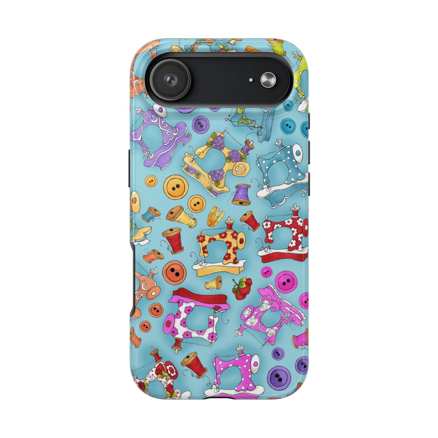 Sew Assorted Turquoise Phone Case