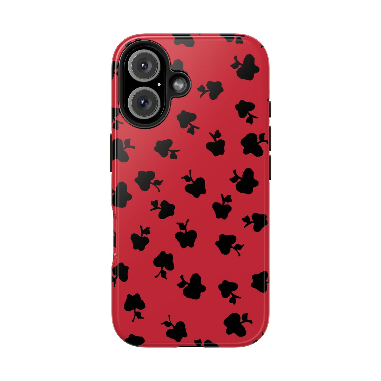 Happy Apples Red / Black Phone Case