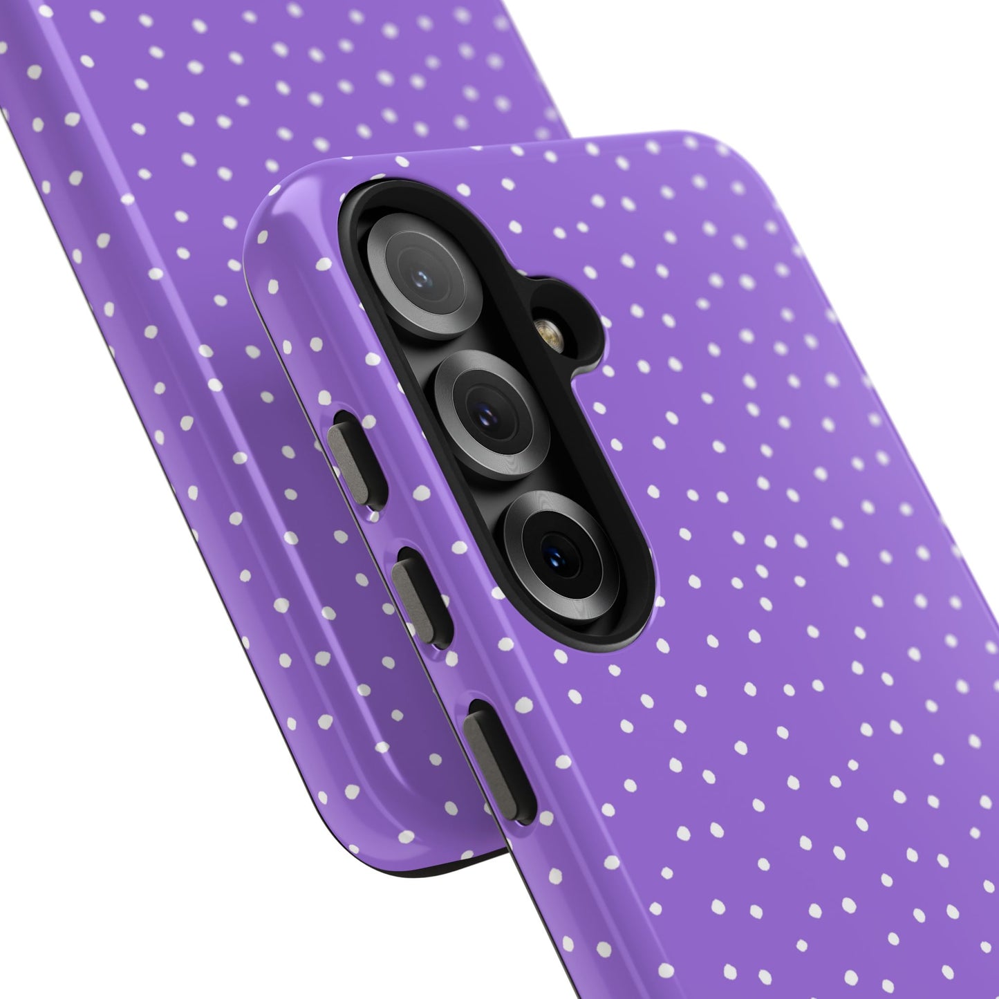 Dinky Dots Lilac / White Phone Case
