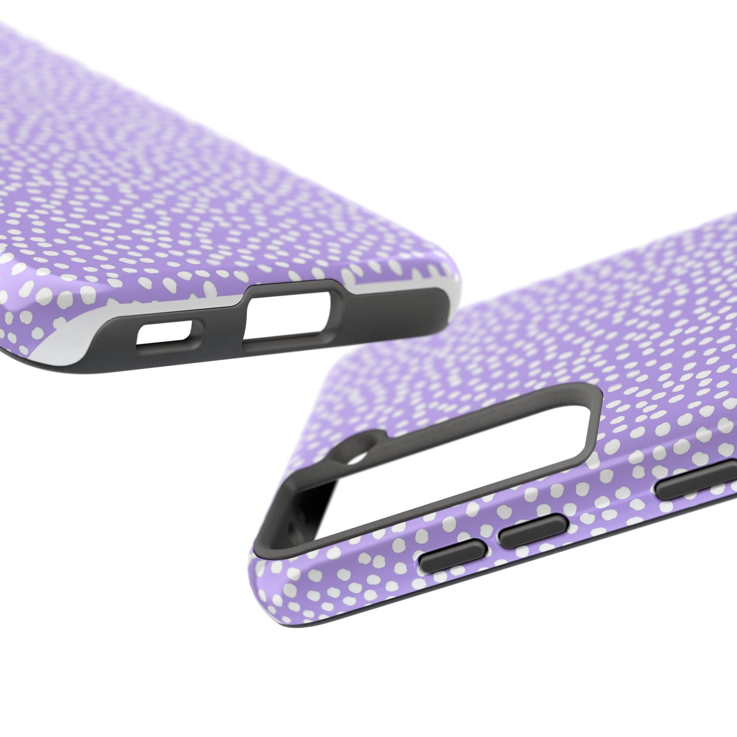 Bitty Dots Lilac / White Phone Case