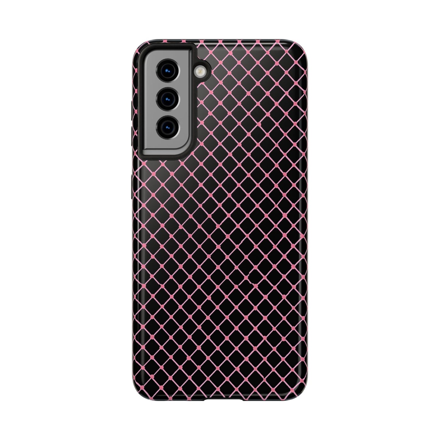 Cyclone Fence Black / Pink Phone Case