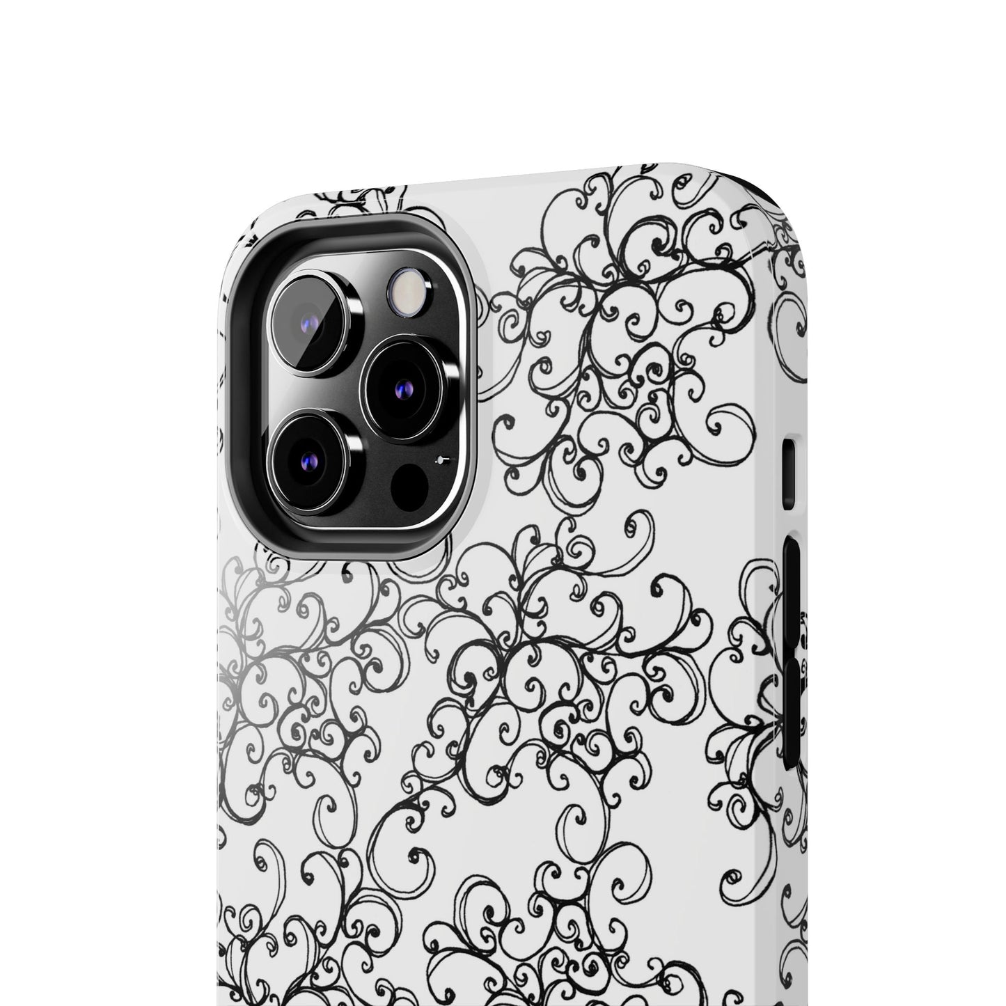 Poodle Scroll Phone Case