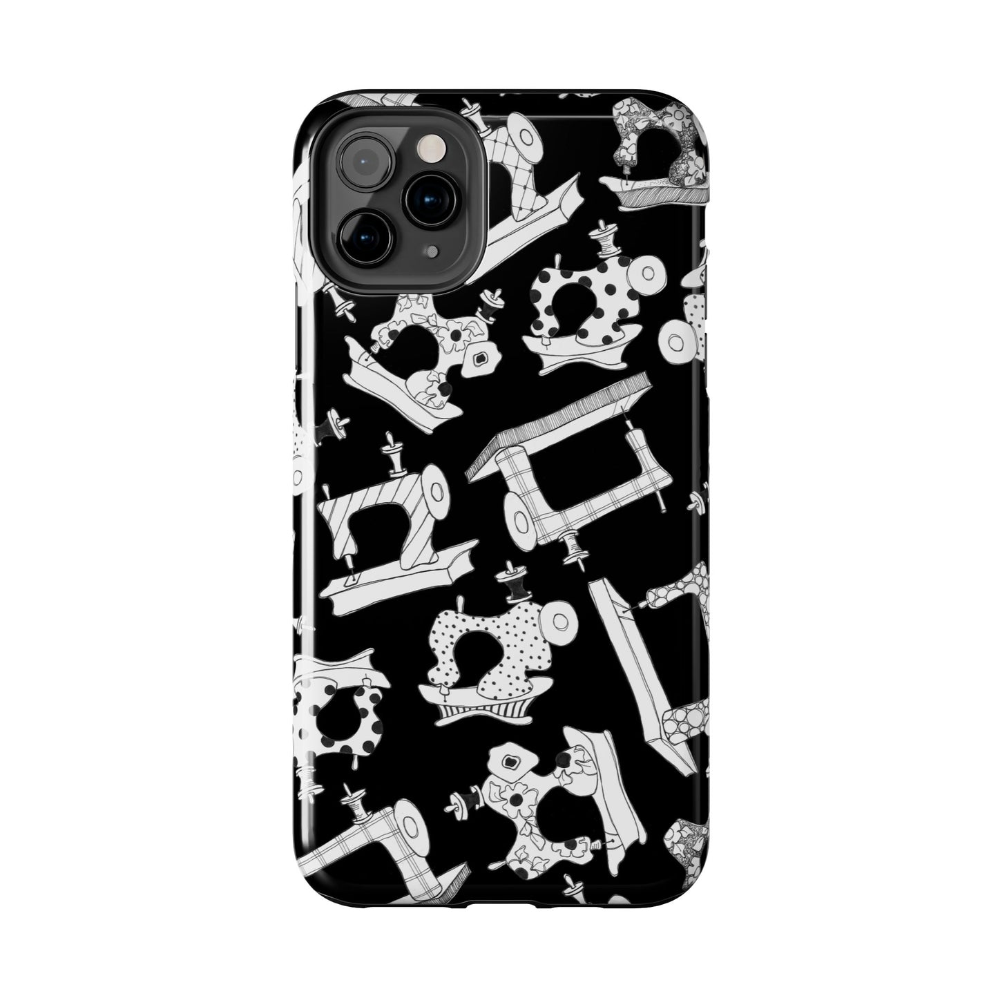 Sew Essential Black Phone Case