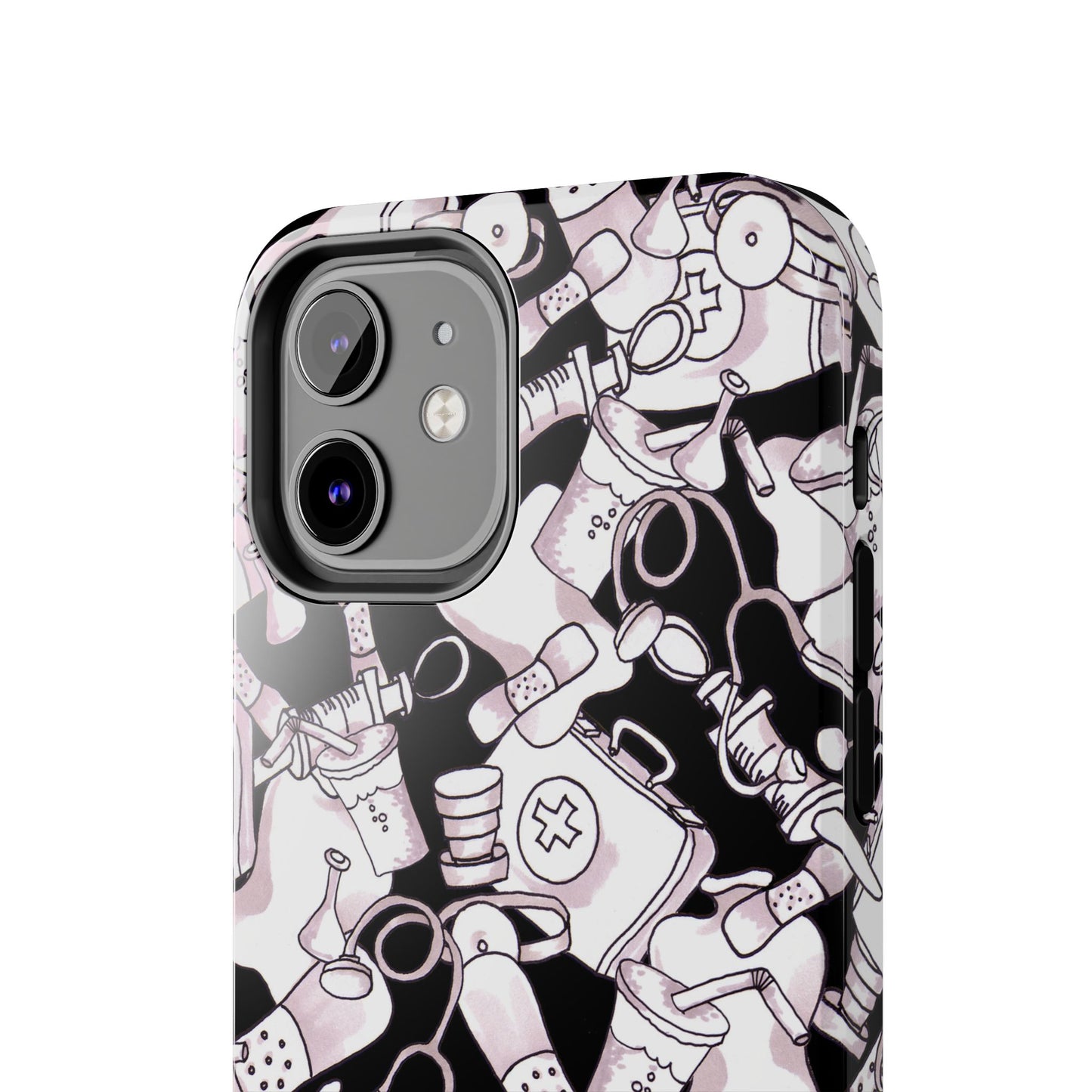 Med Stuff Black Phone Case