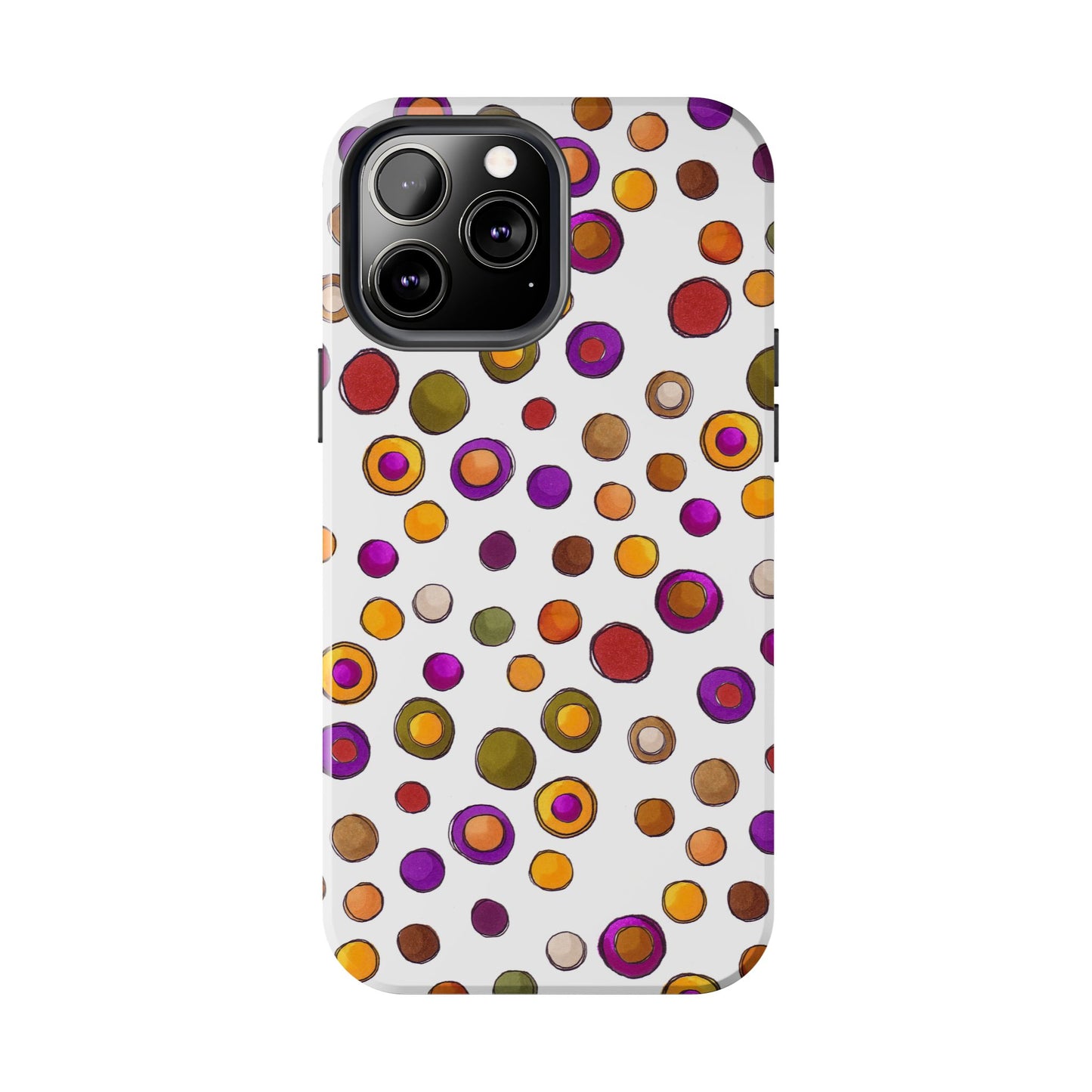 Sesame Dot White Phone Case