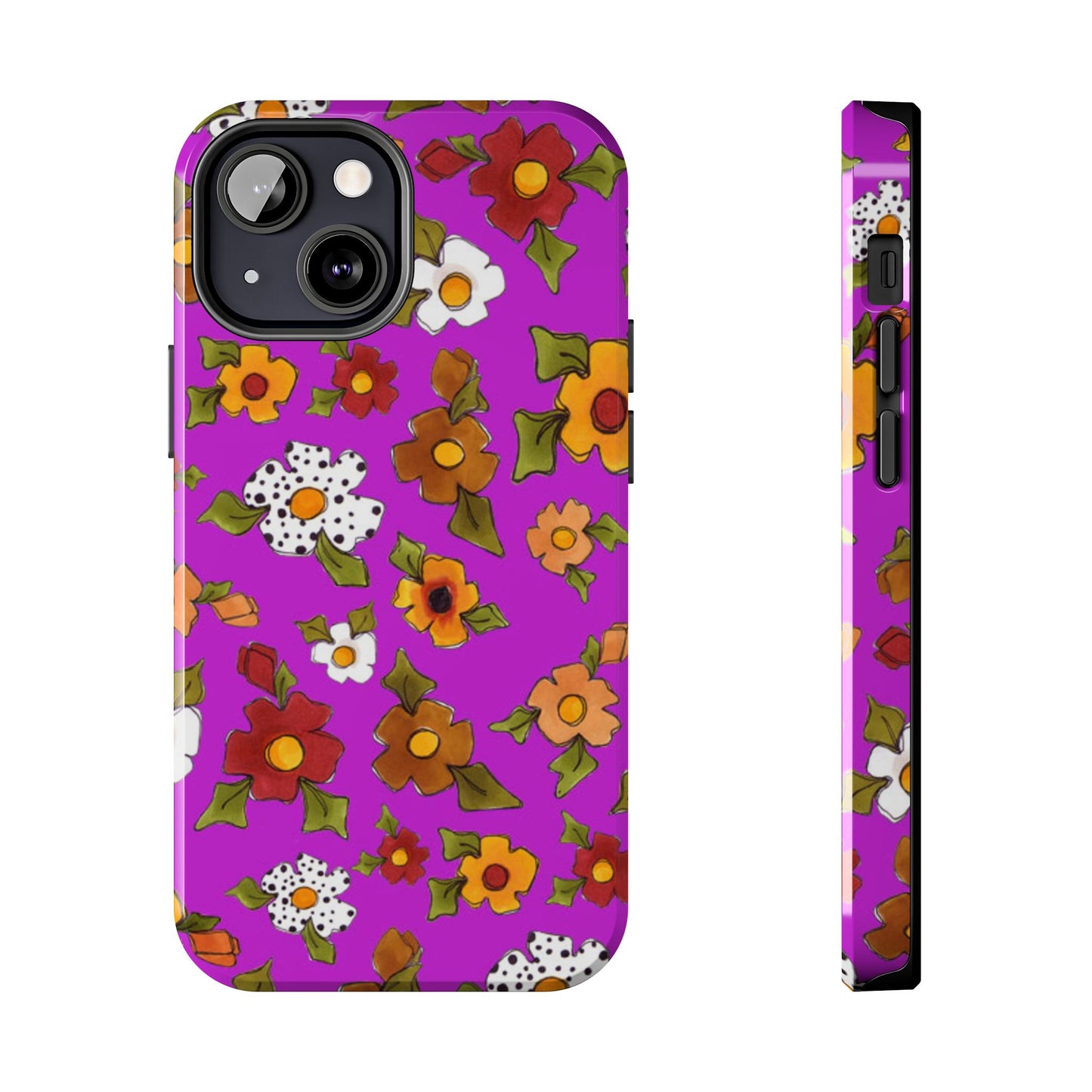 Spice Posie Magenta Phone Case