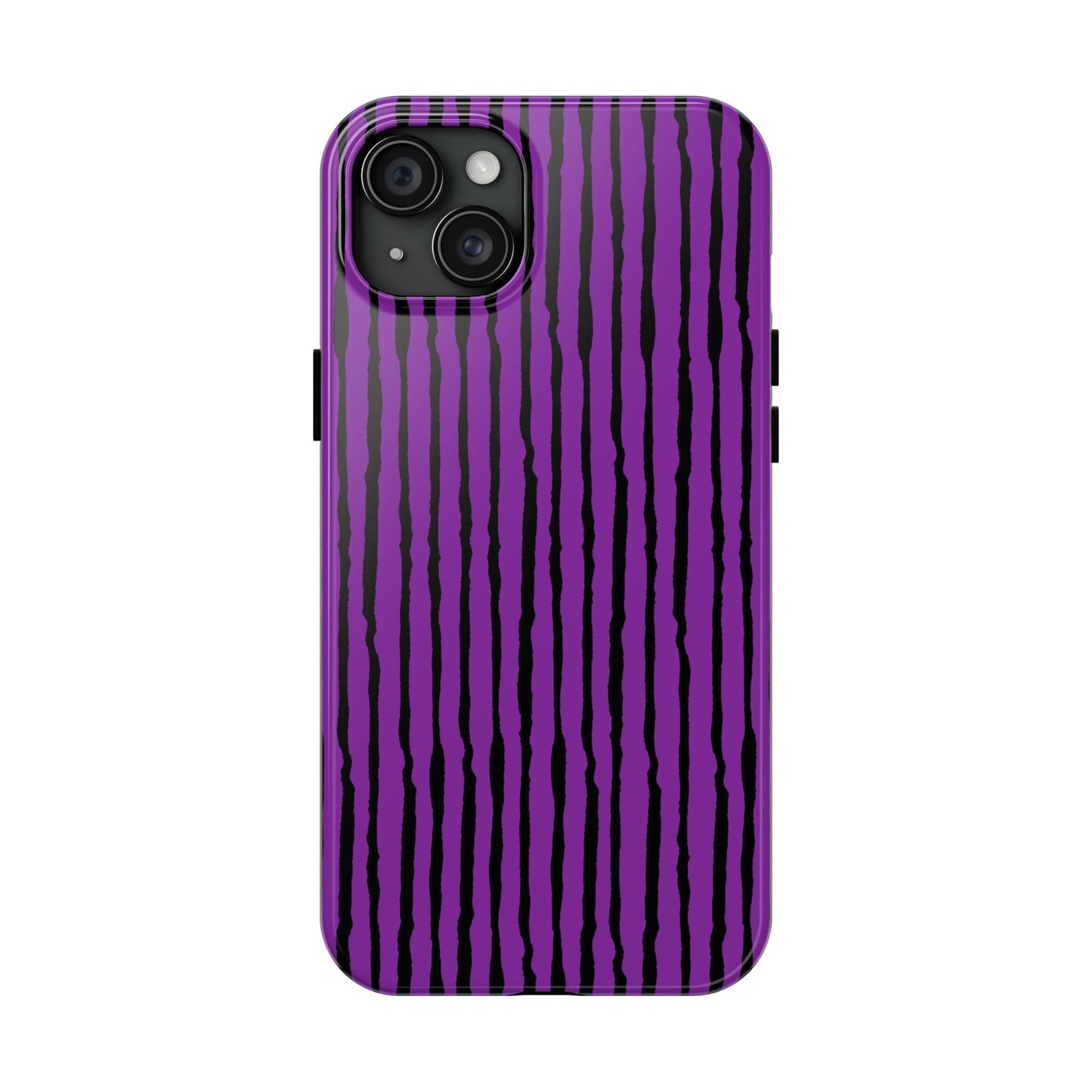Sorta Stripe Purple / Black Phone Case
