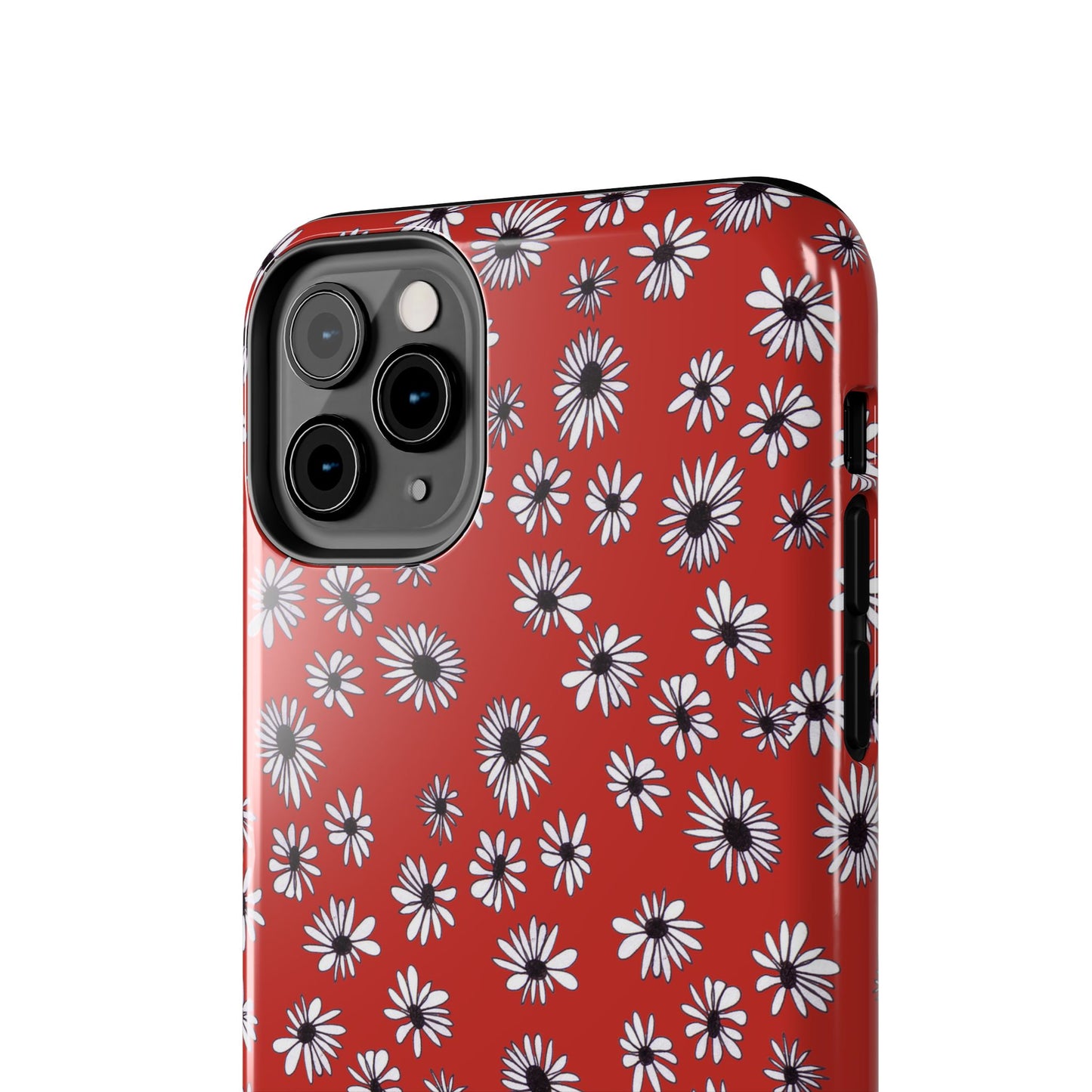 Random Daisy Red / White Phone Case