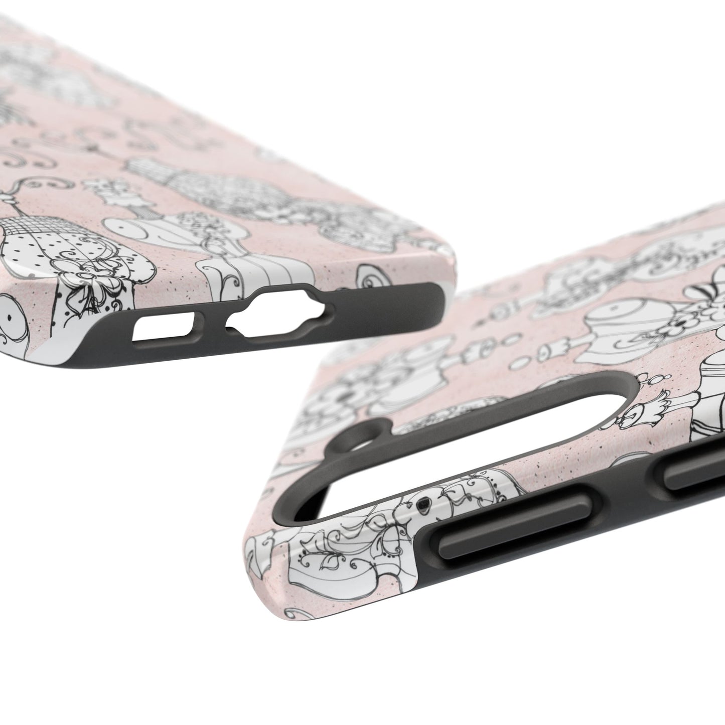 Mannequineque Silver Phone Case