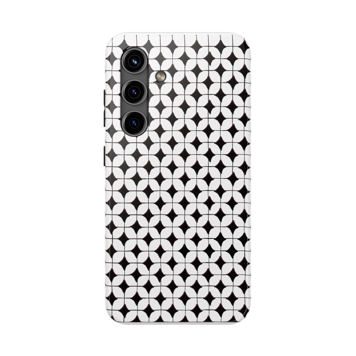 Tile-ish Black Phone Case