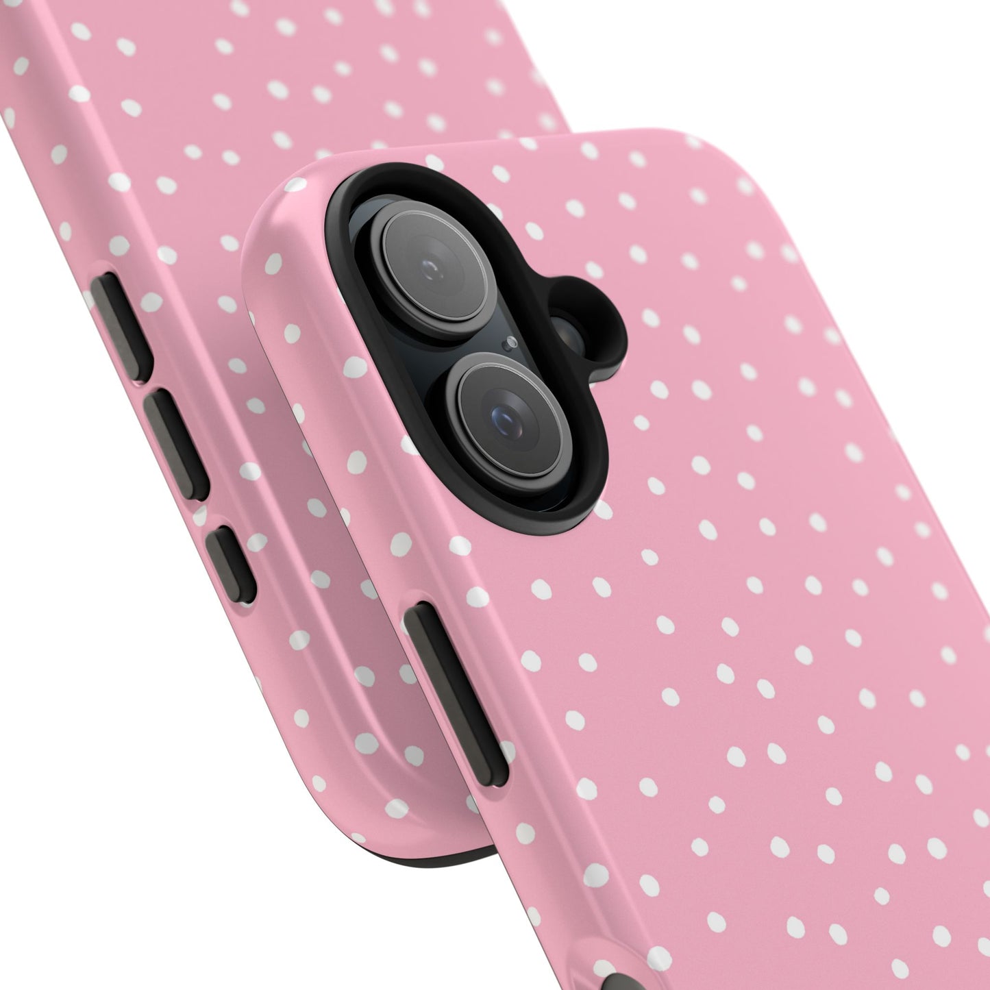 Dinky Dots Pink / White Phone Case