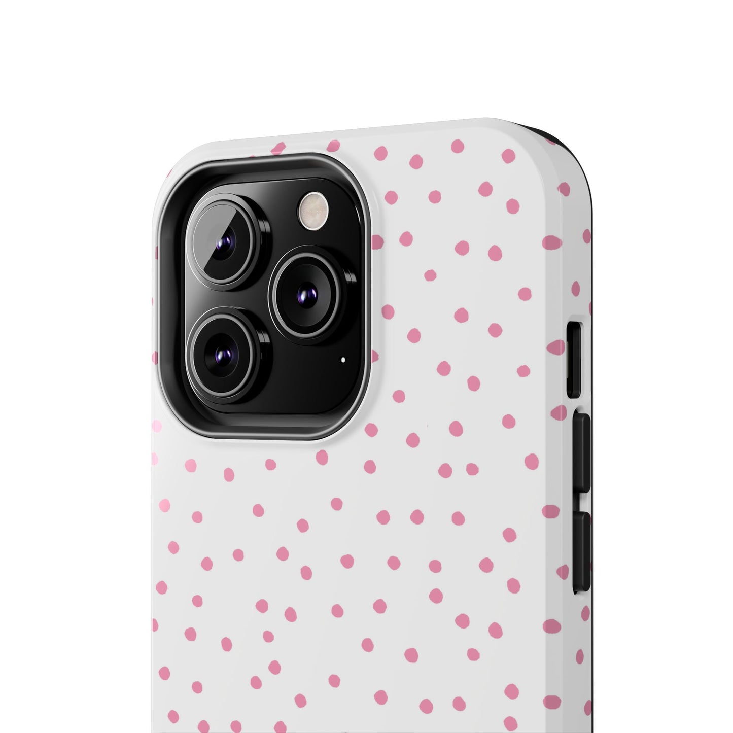 Dinky Dots White / Pink Phone Case
