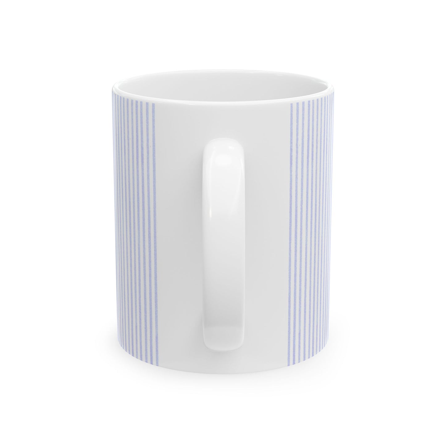 Light Blue Stripe Cup