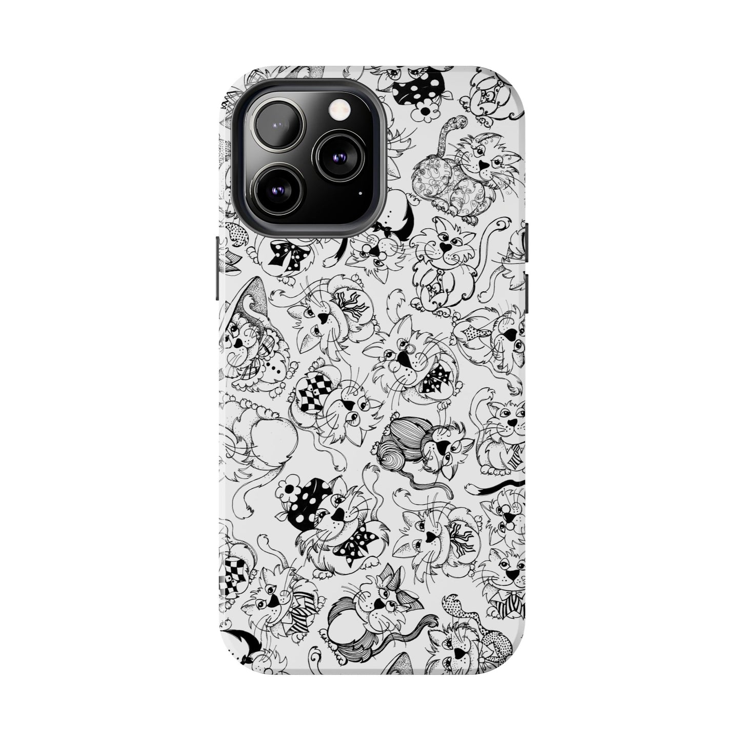 So Kitties Tossed White Phone Case