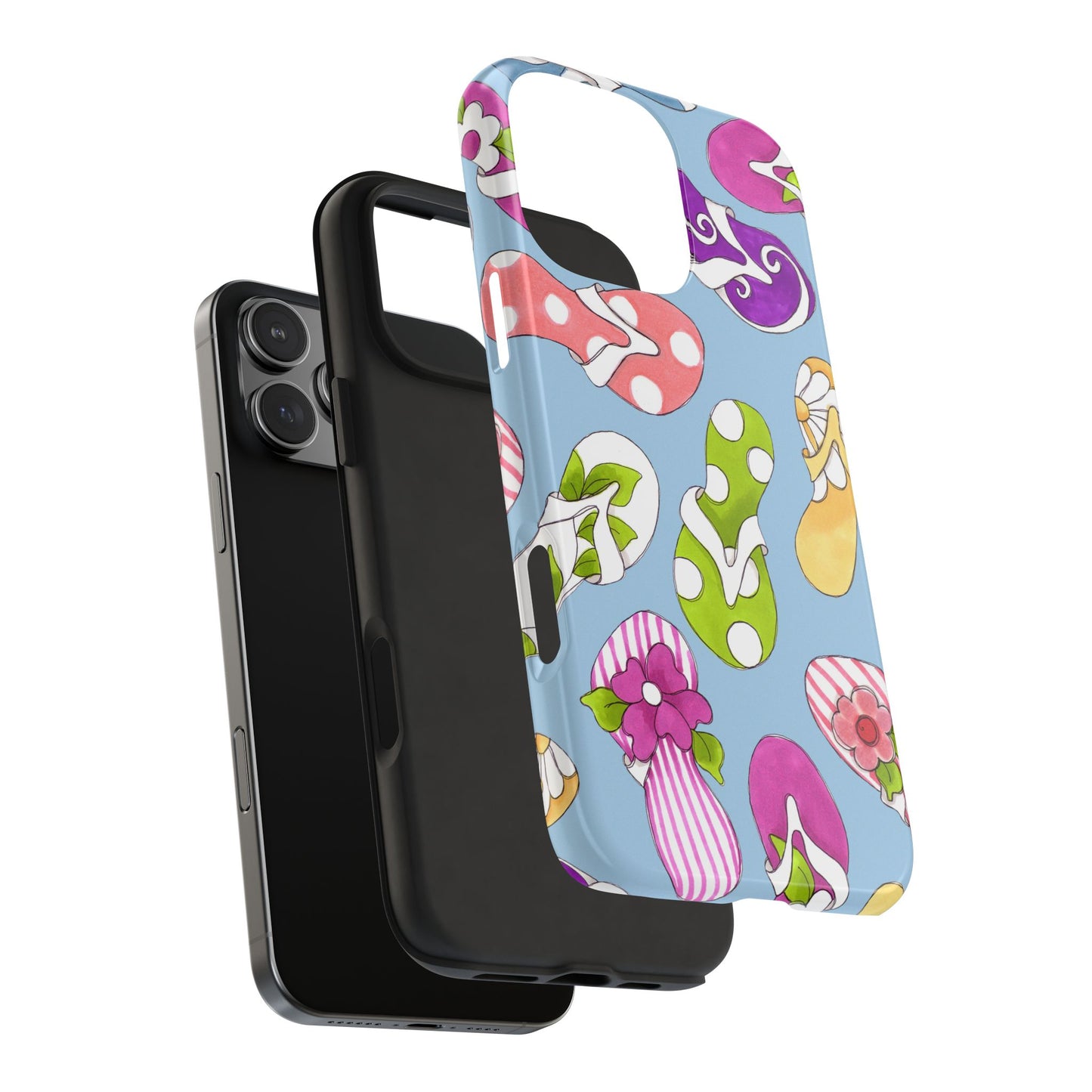 Flip Flops Blue Phone Case