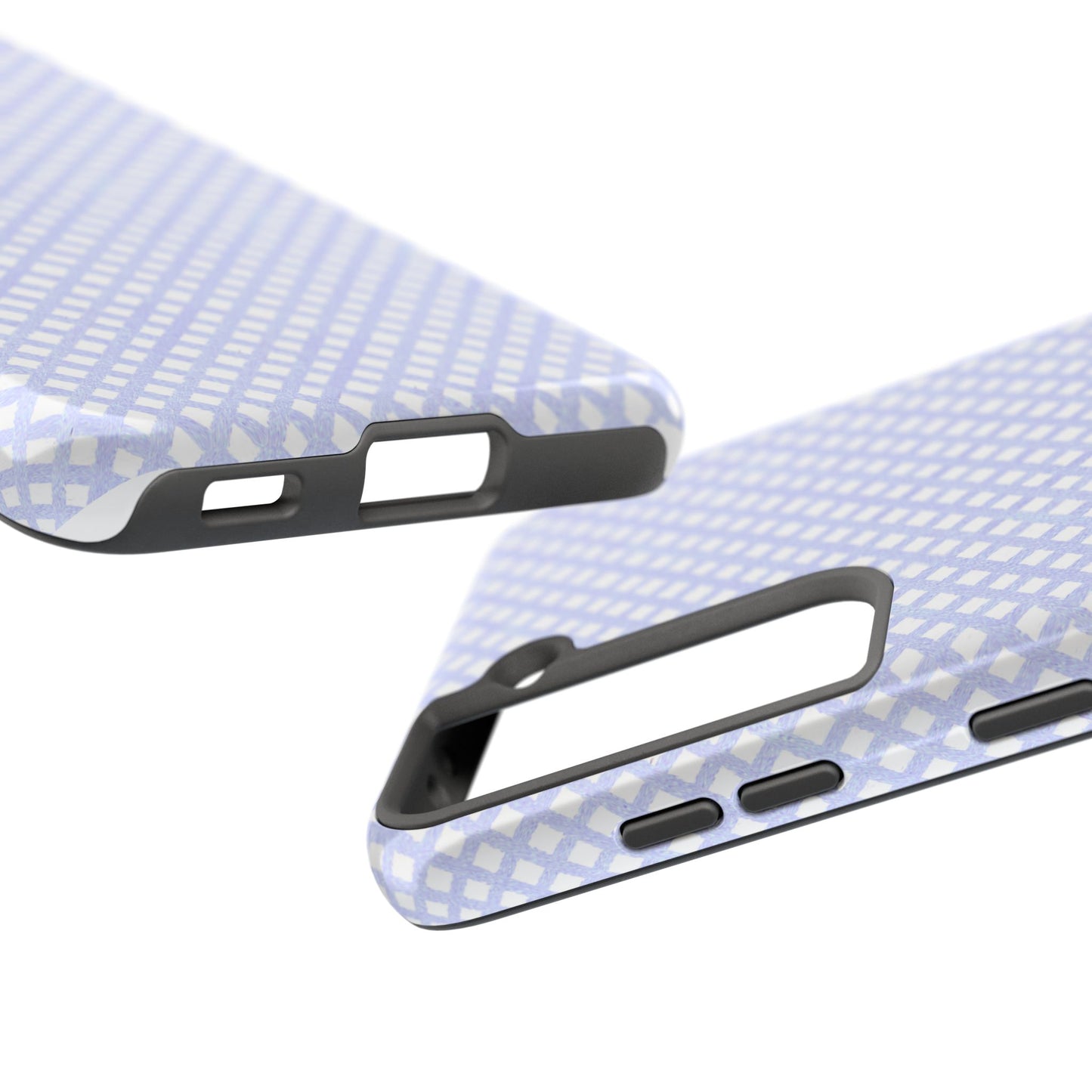 Bias Check Light Blue Phone Case