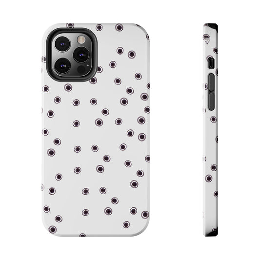 Halo Dots White Phone Case
