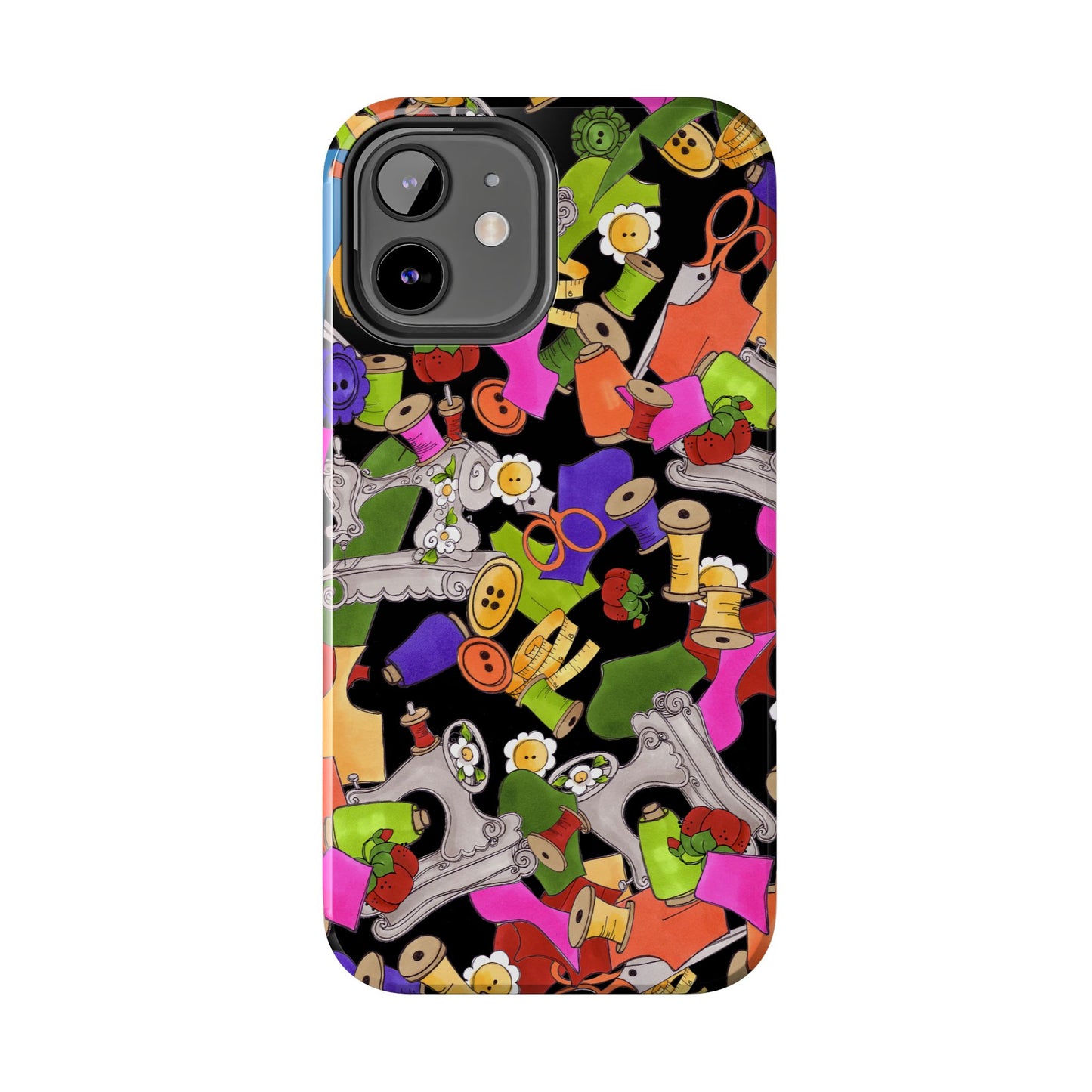 Kaleidasew Black Phone Case