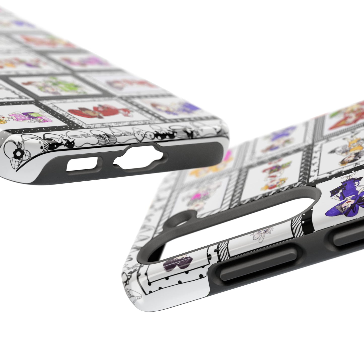 Gone Shopping White / Black Phone Case