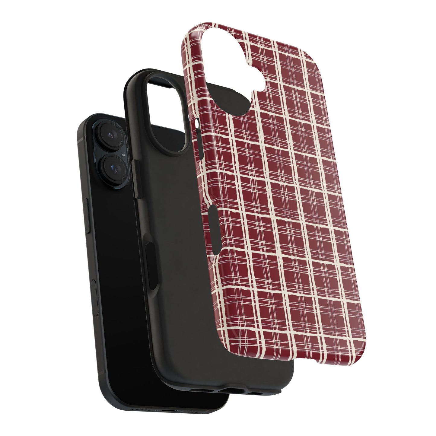 Red Plaid Phone Case