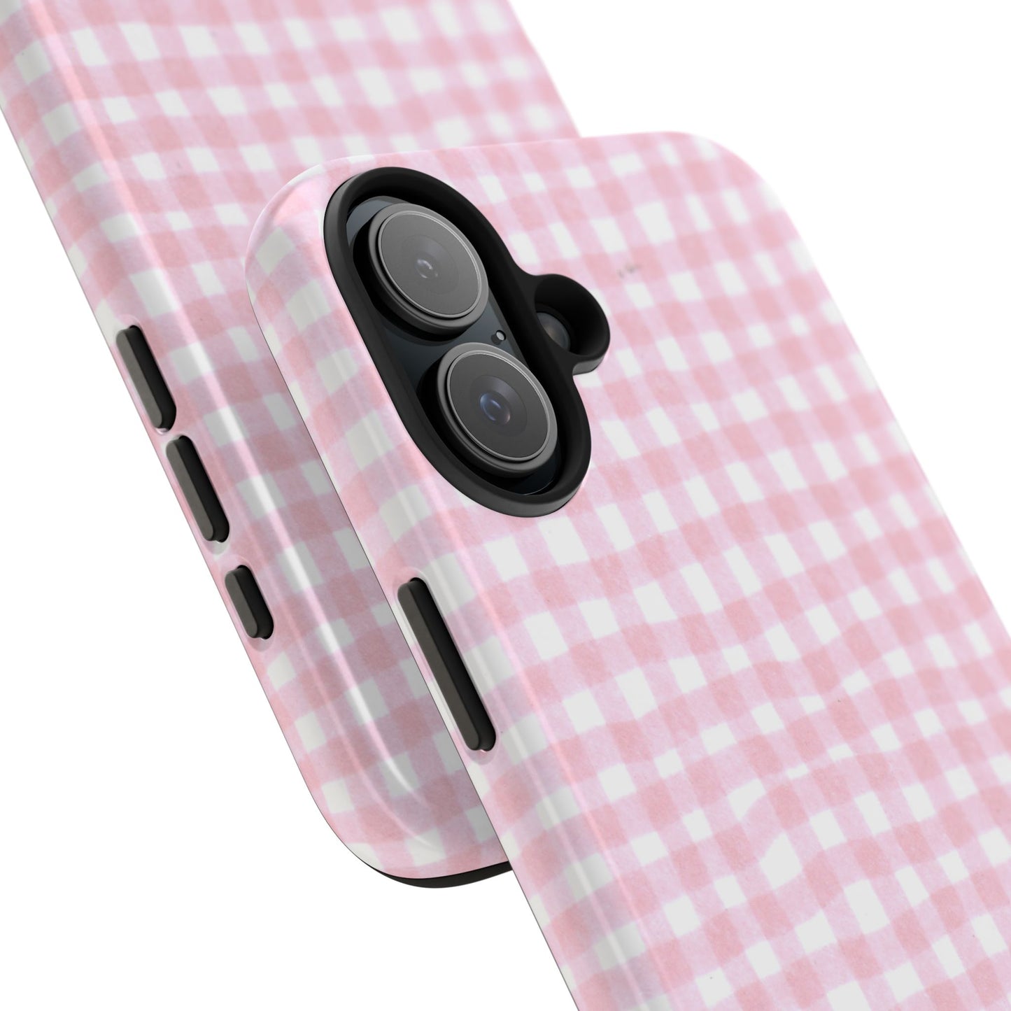 Wonky Chipper Check Pink Phone Case