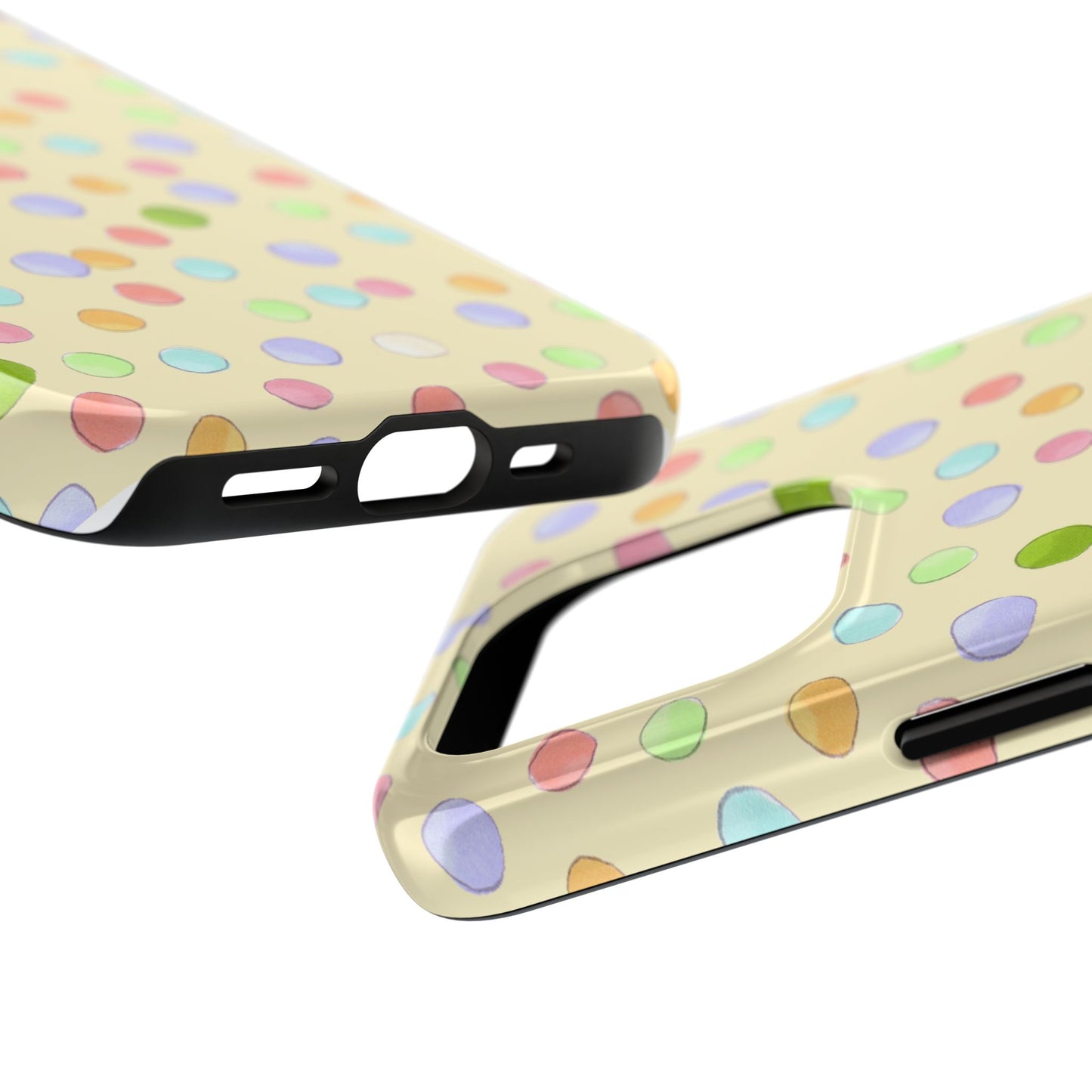 Happy Dots Yellow Phone Case