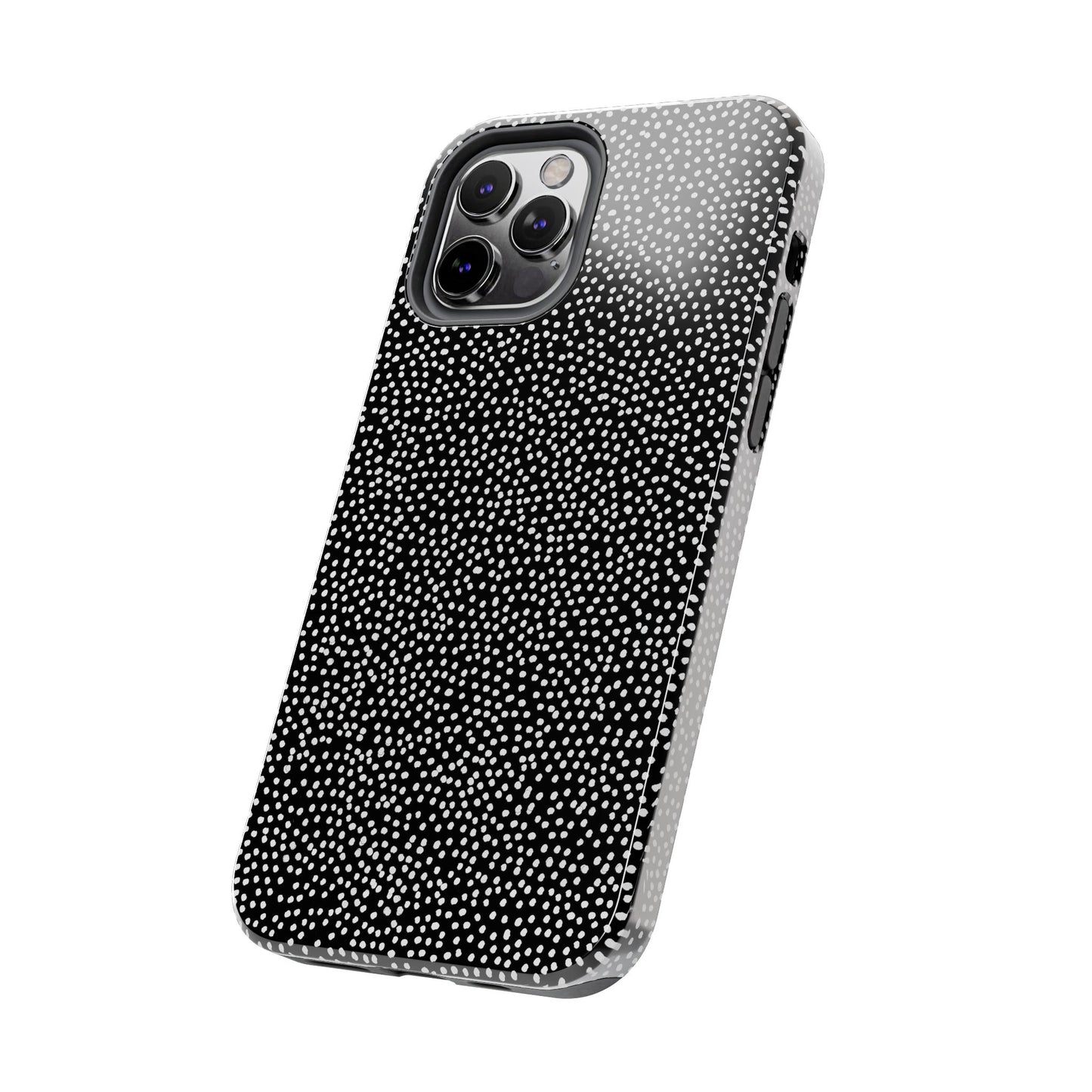 Baby Dots Black / White Phone Case