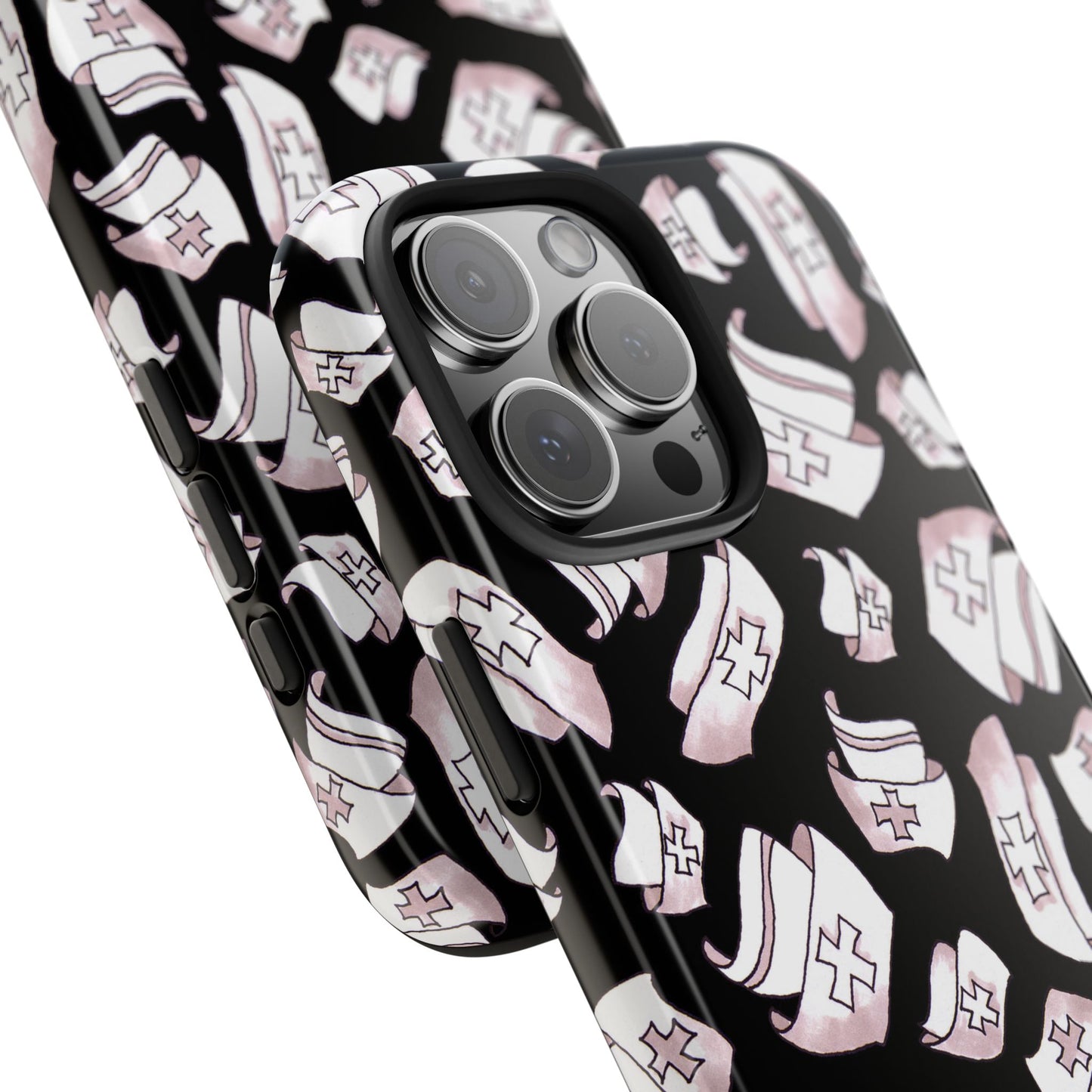 Happy Hats Black Phone Case