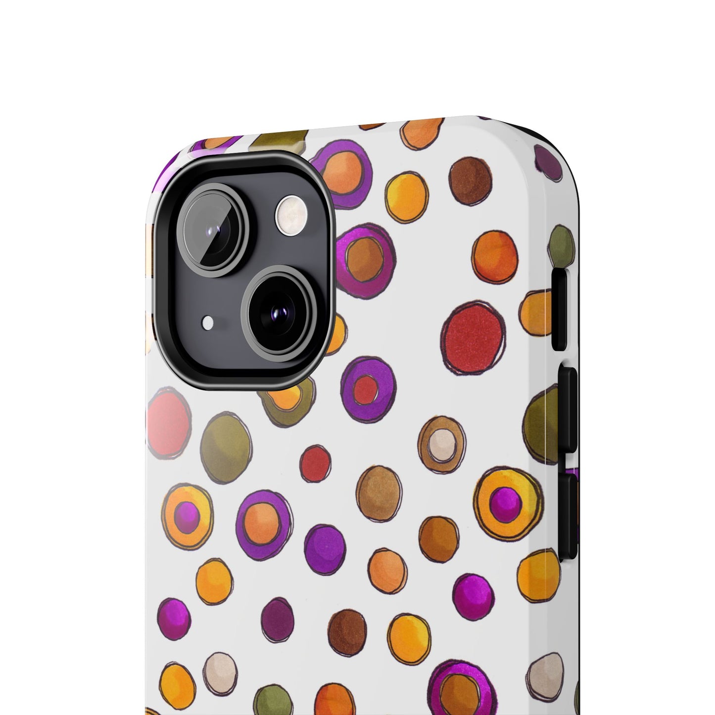 Sesame Dot White Phone Case