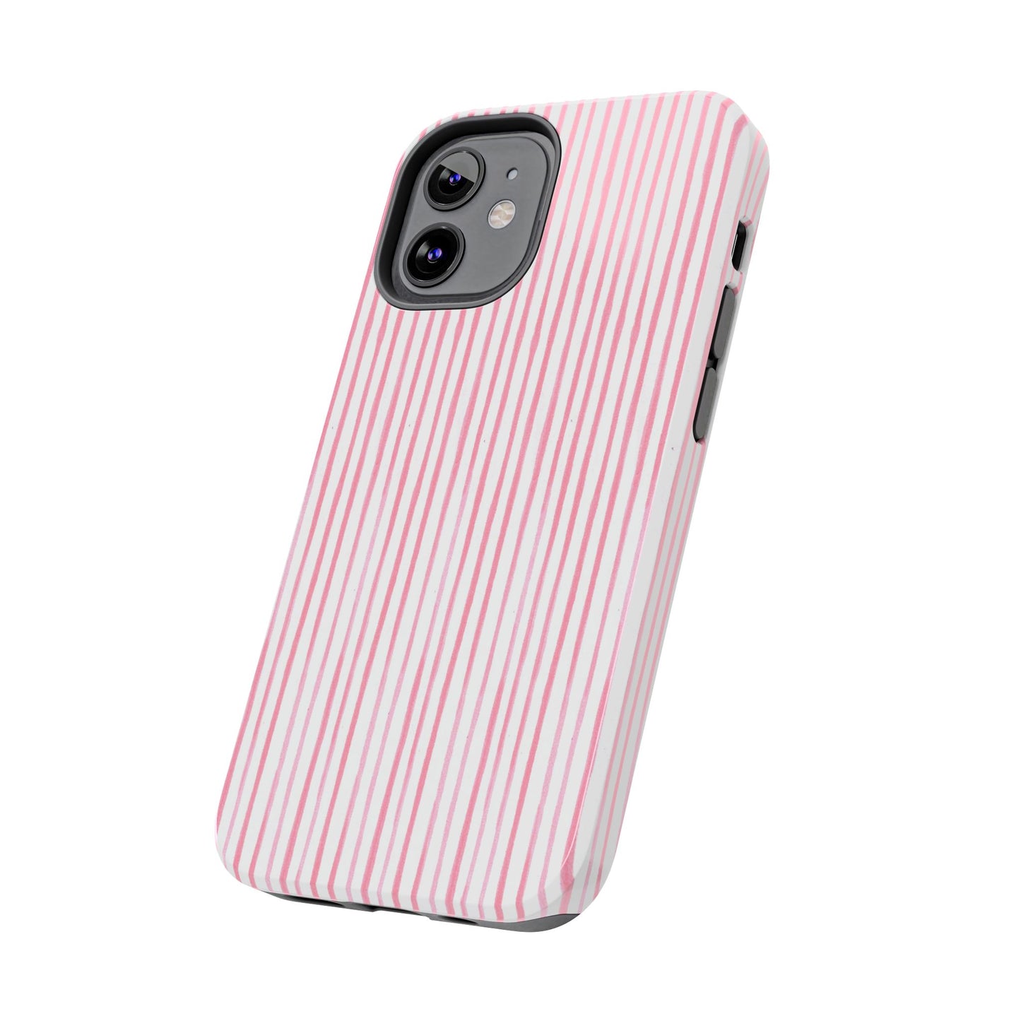 Candy Stripe White / Pink Phone Case