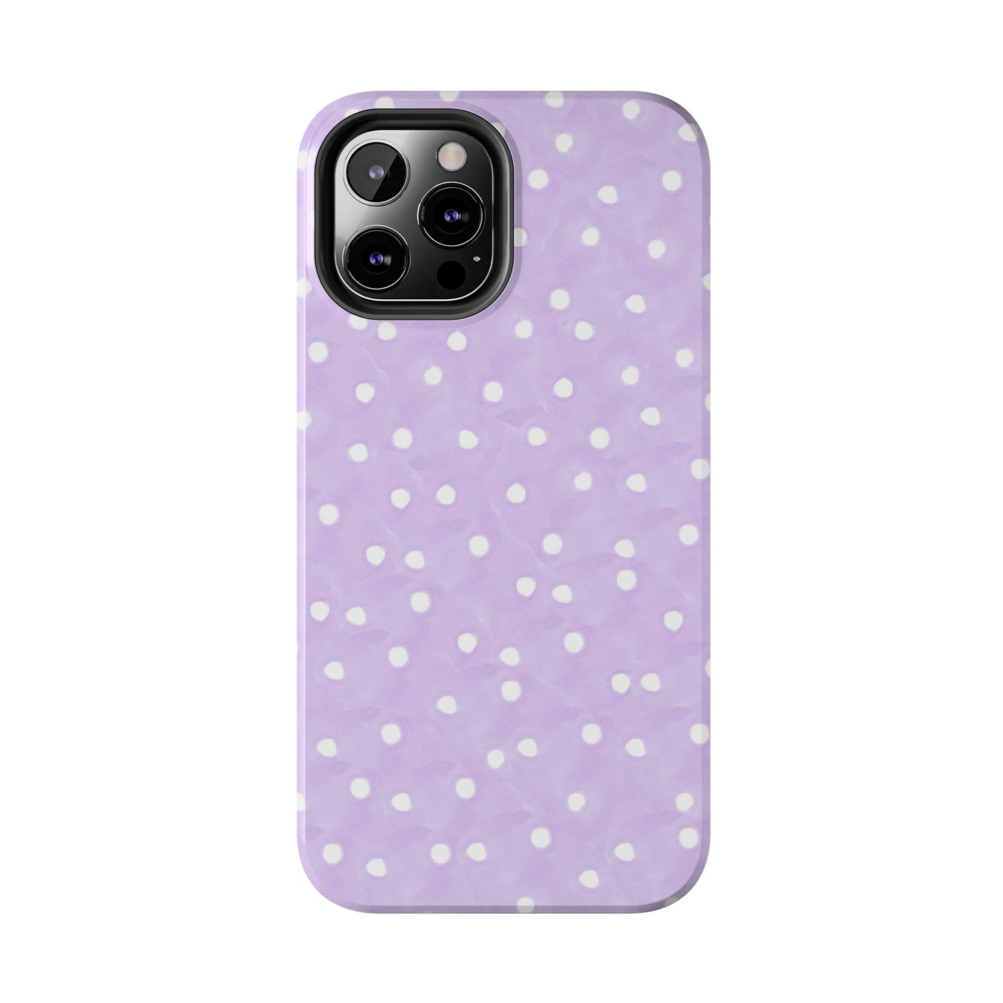 Space Dots Lilac / White Phone Case