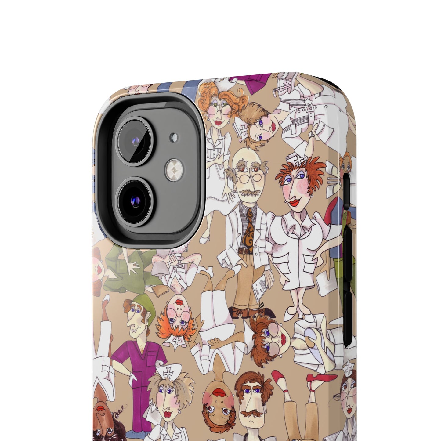 Diverse Nurse Khaki Phone Case
