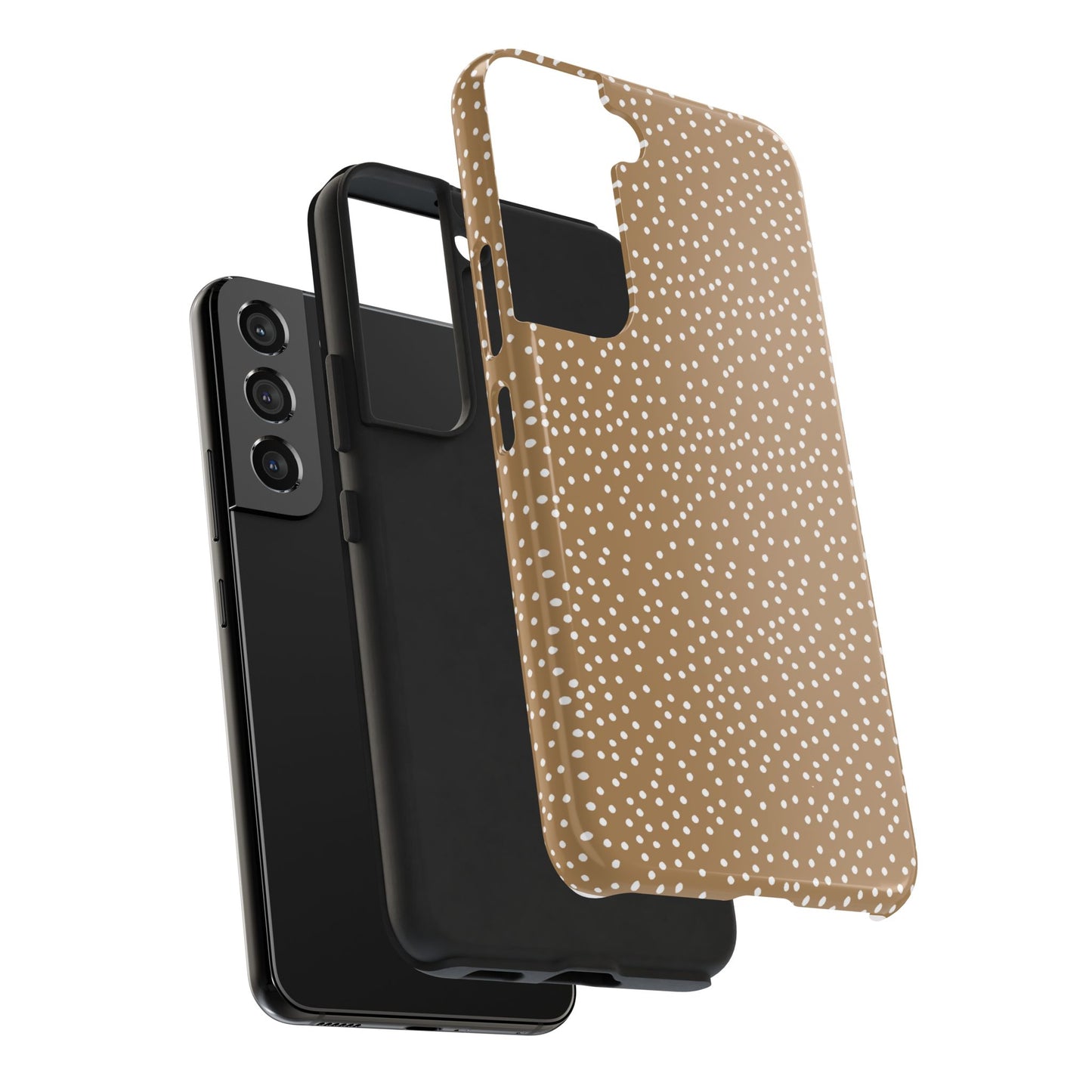 Dottible Malt / White Phone Case