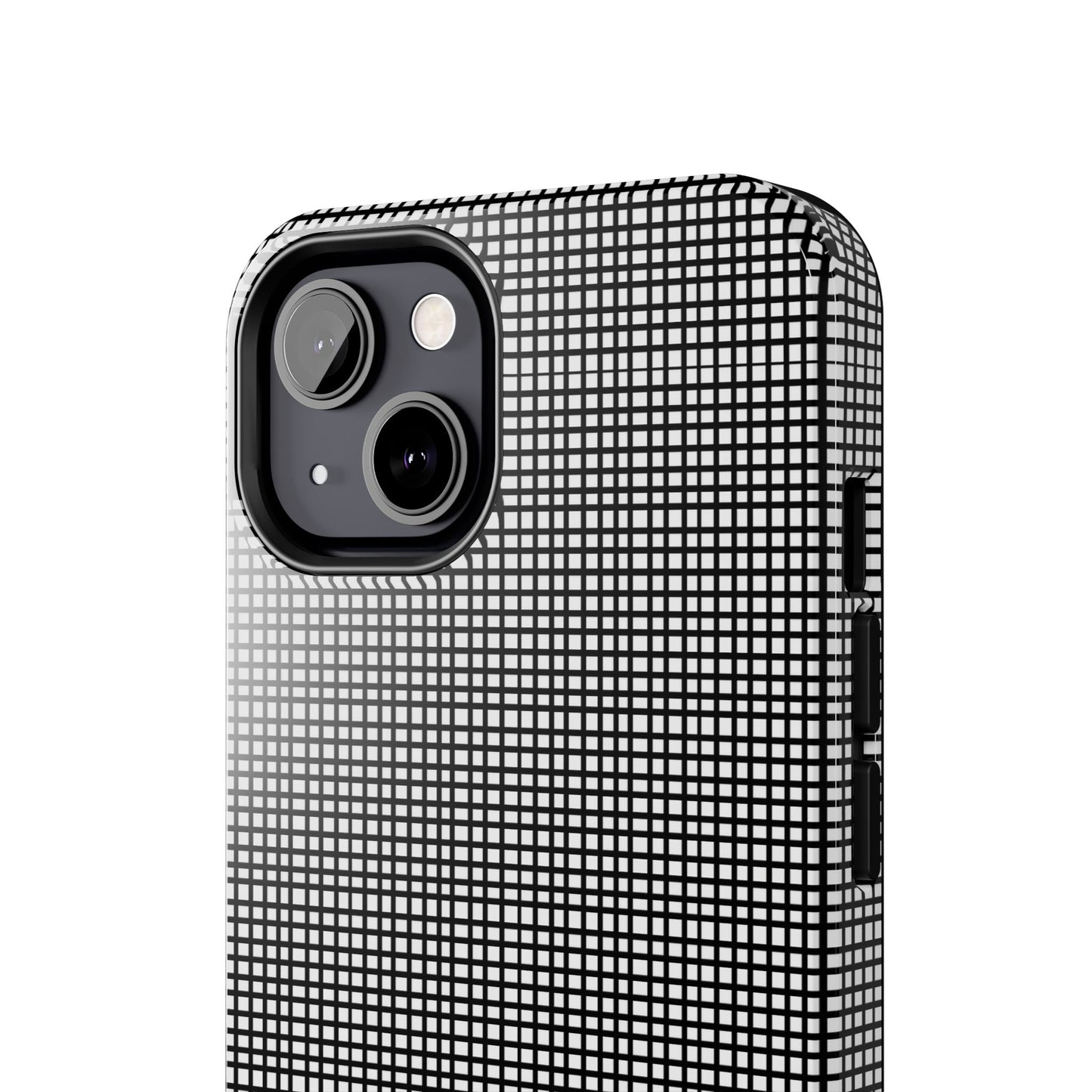 Window Pane White / Black Phone Case