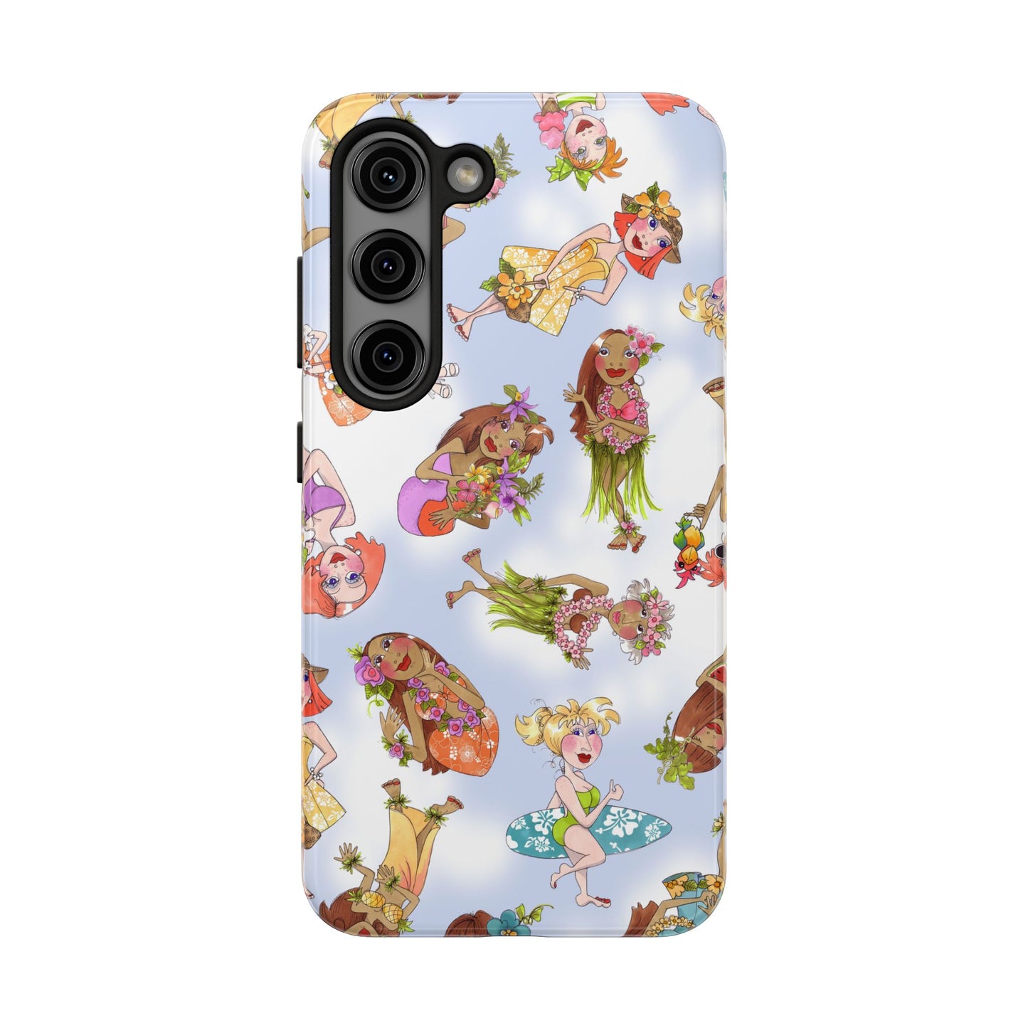 Island Toss Blue Sky Phone Case
