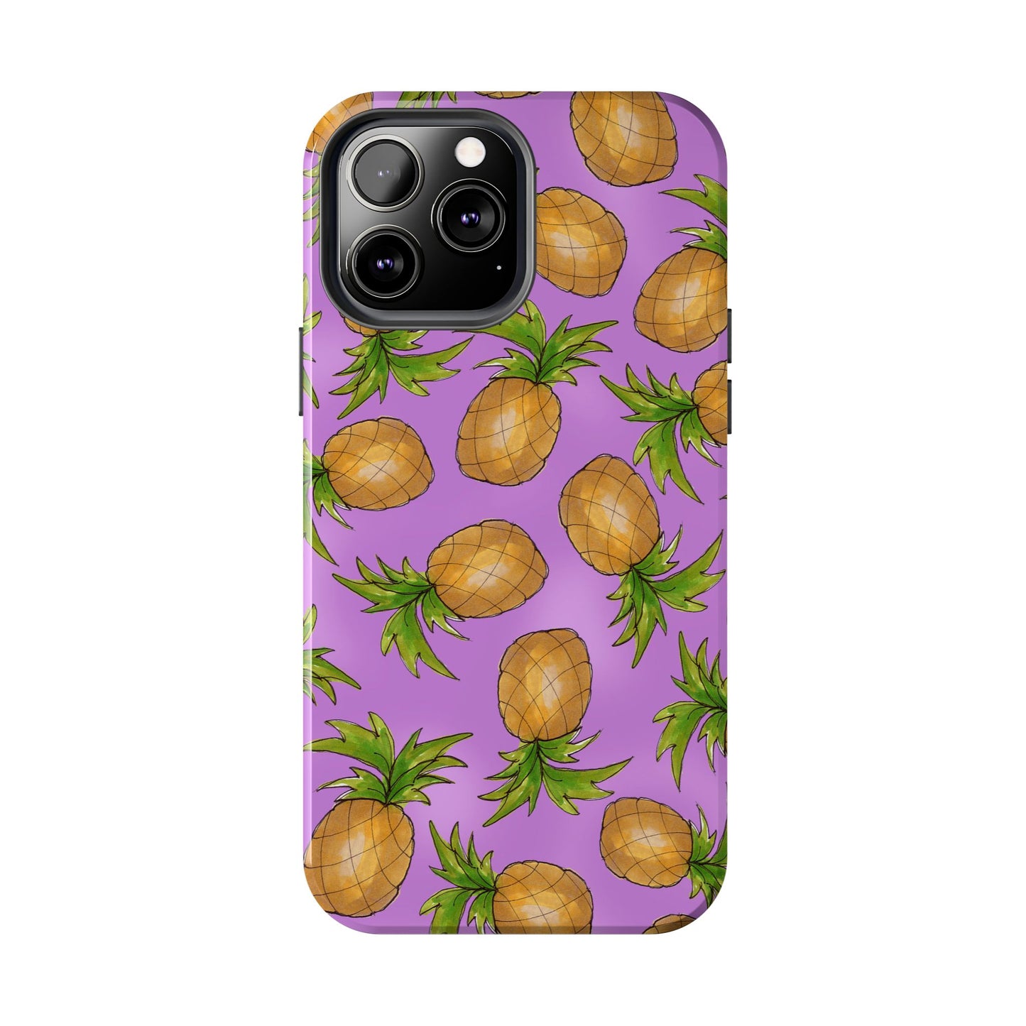 Pineapple Toss Lilac Phone Case