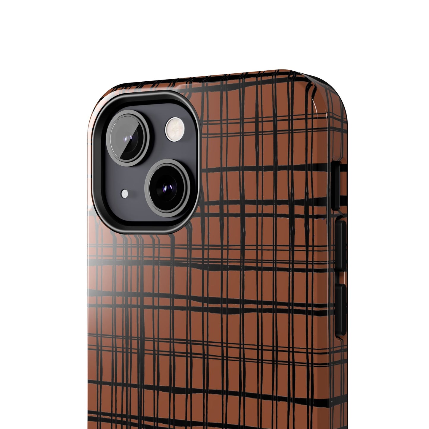 Doggie Fence Rust Phone Case