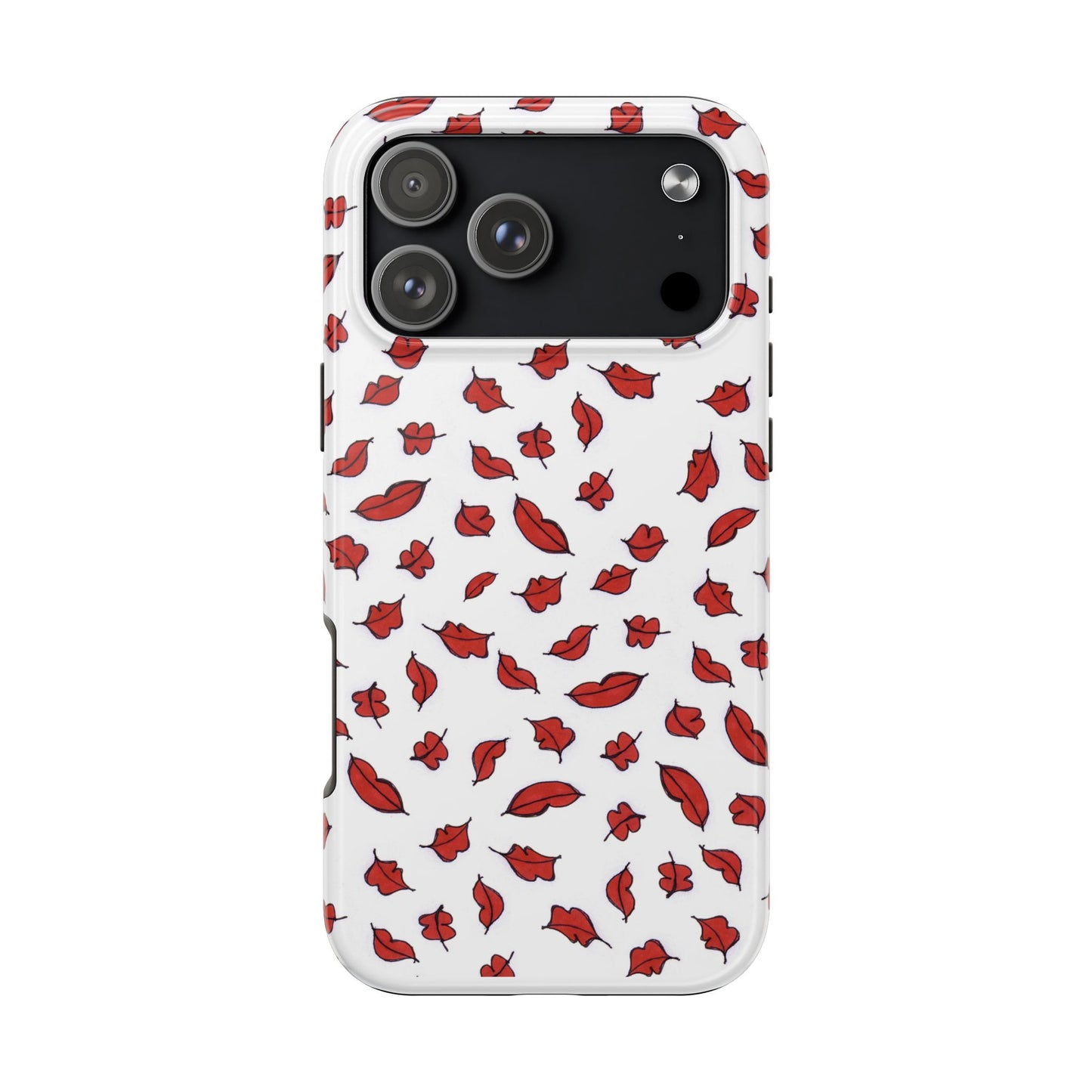 Autumn Lips White Phone Case