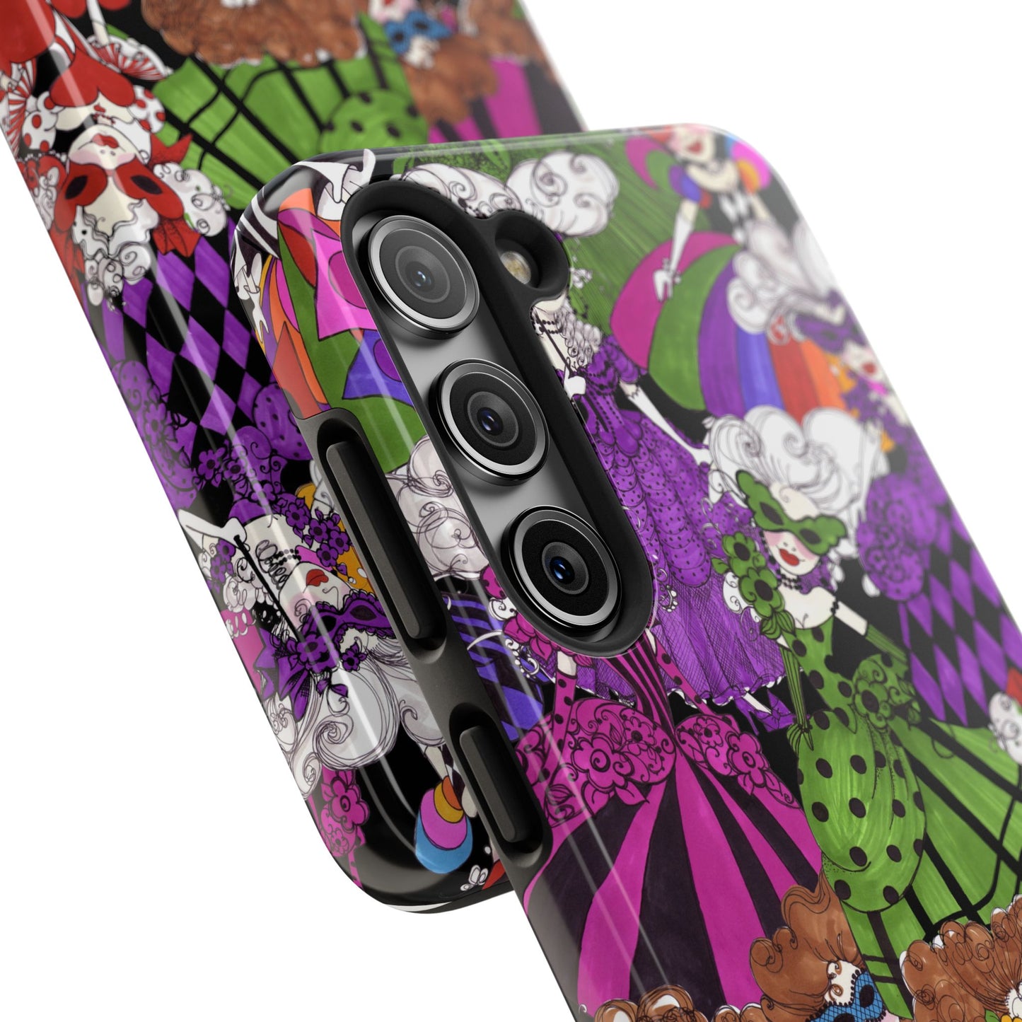 Crowded Dance Floor Black Phone Case